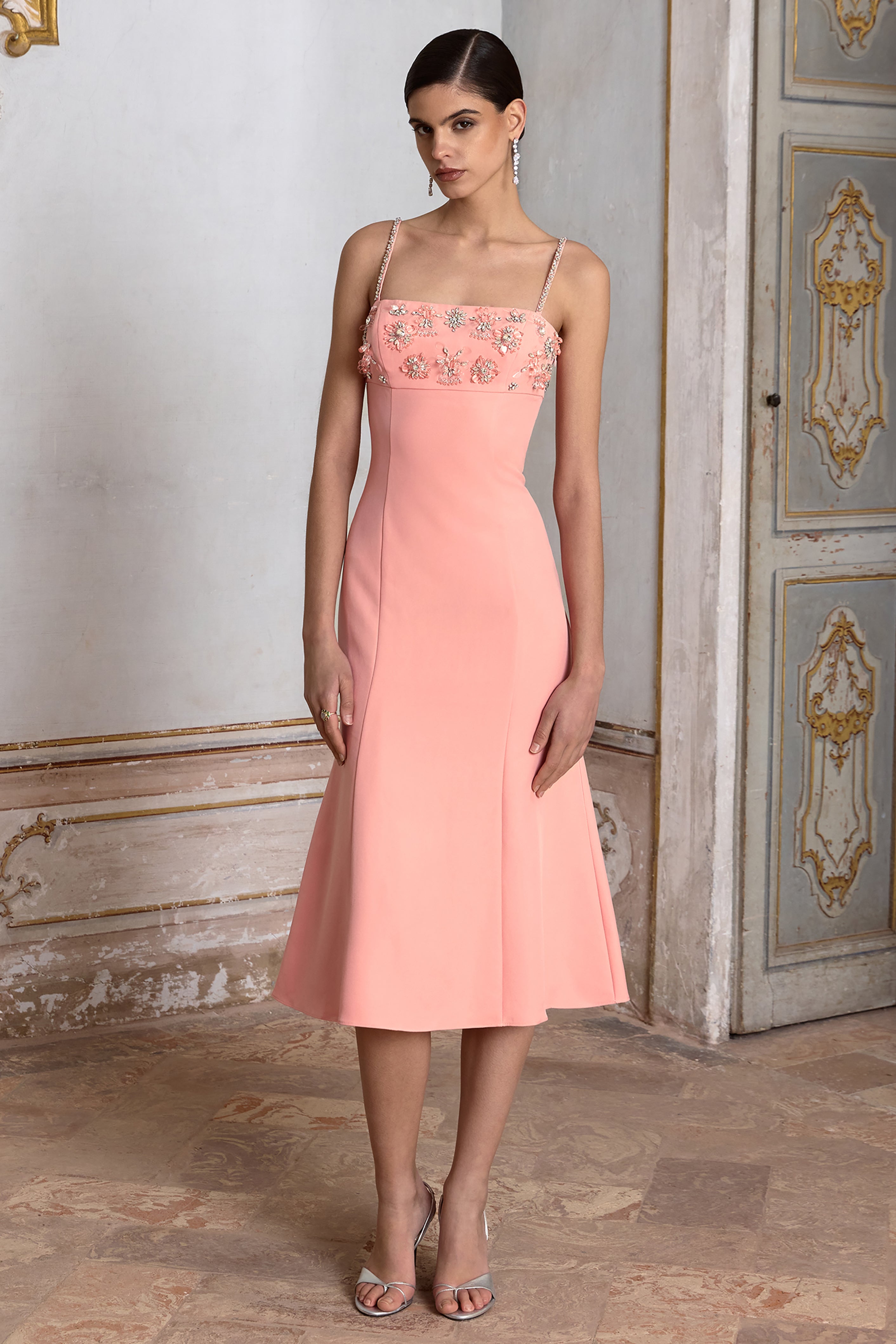 coral club dress One To Remember Size:SHOE US 8 size:26 Baby blue prom shoes With a quick dry