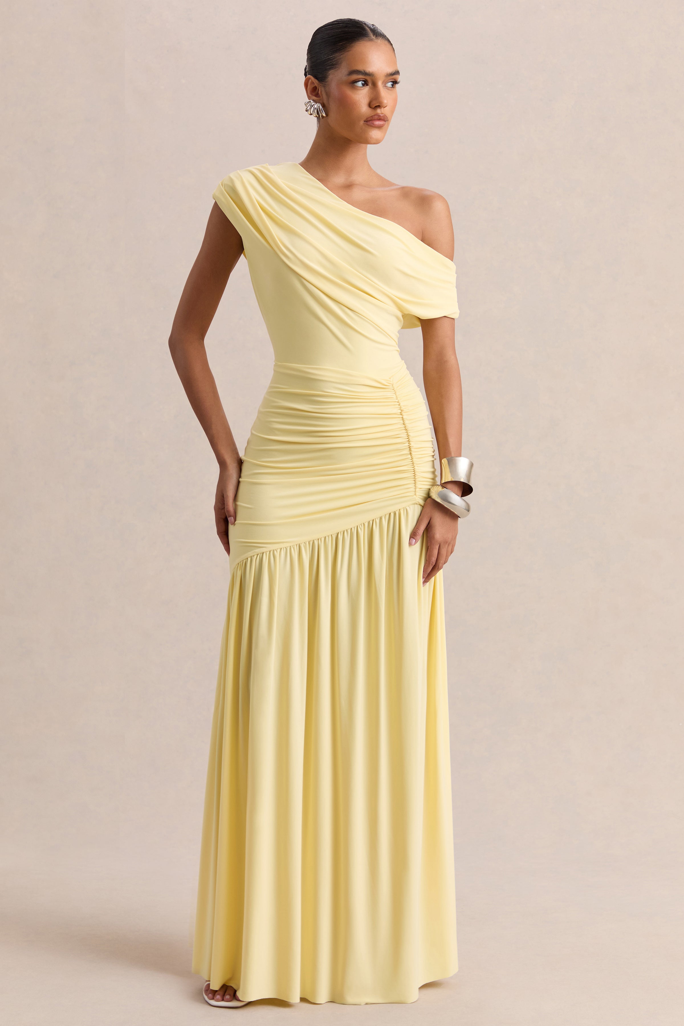 asymmetrical designer dresses Ruched Design Mermaid Dress ZE325dress335 Pant Waist Size (Inches):32 * Dry gentle. Fashion Tape Tips for