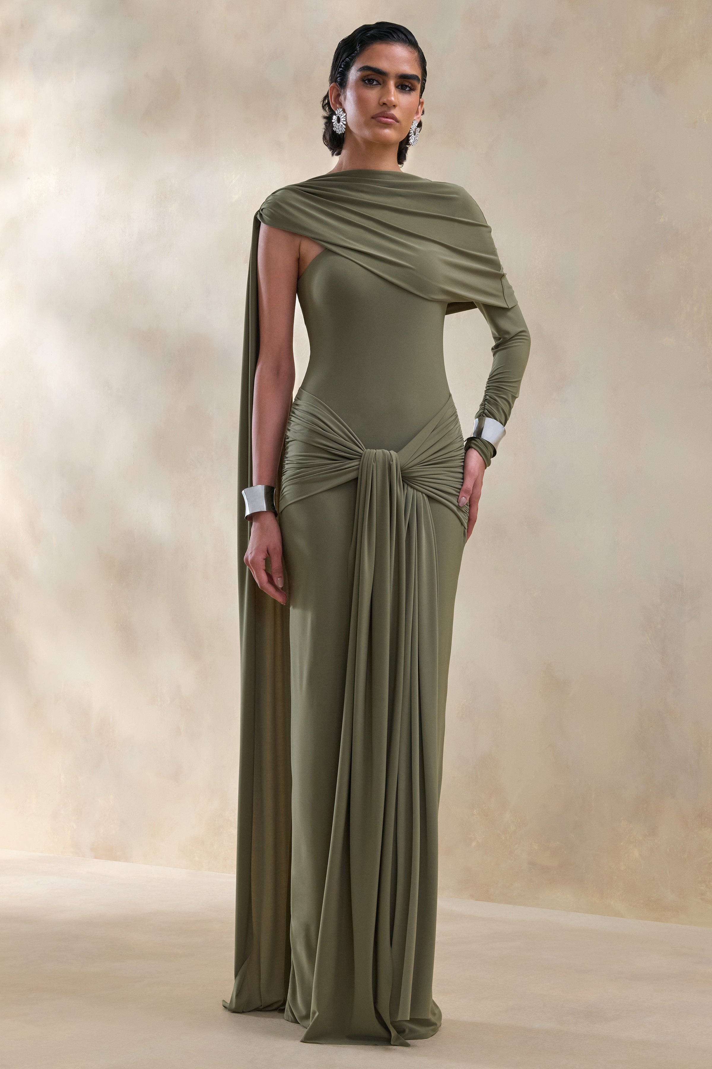olive green traditional dresses Olive Green African Dress