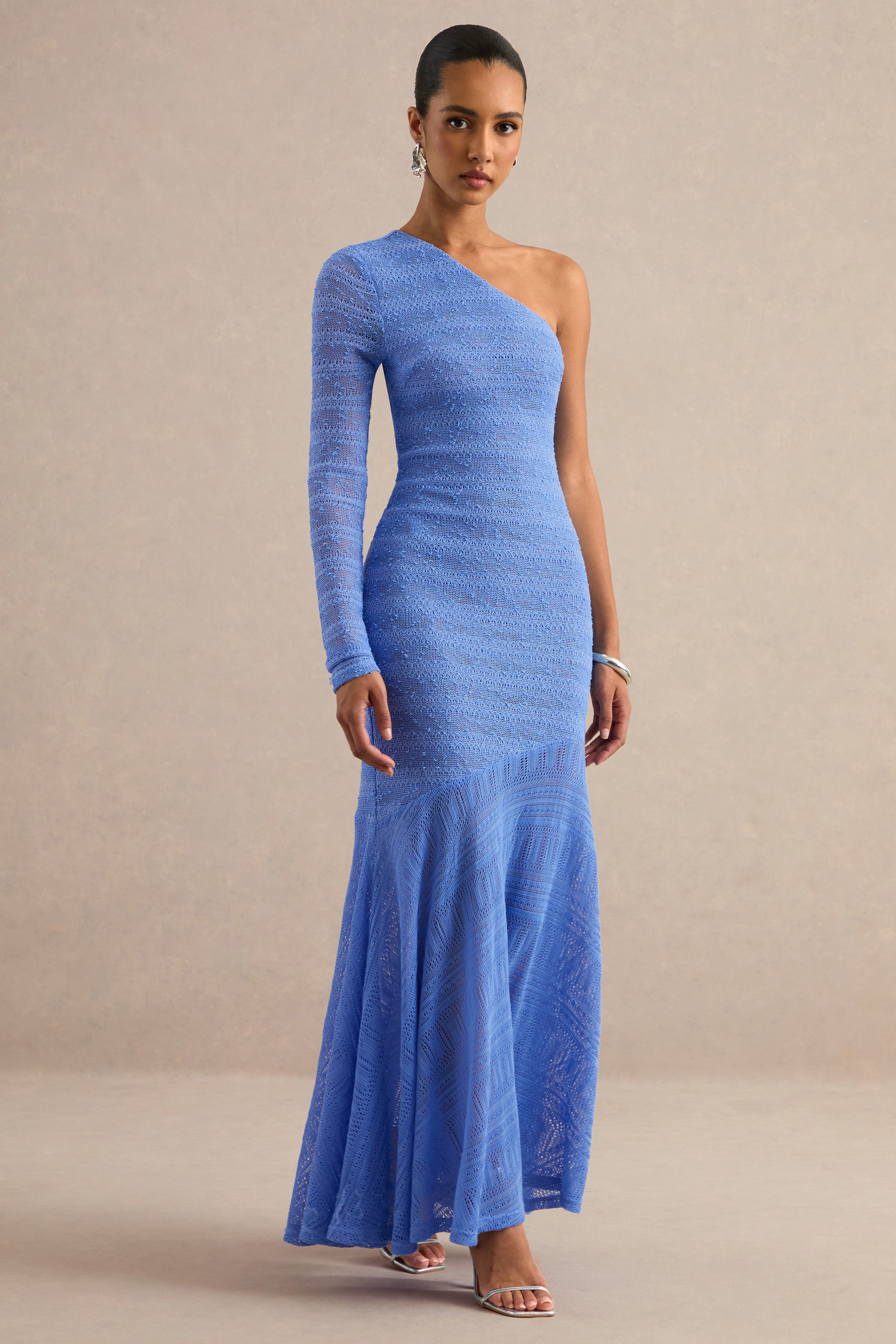 blue sheer dress Open-Back Corset Tight Navy Long Prom Navy Blue / 00 As part of your rental Surround Sound Blue Mesh Long