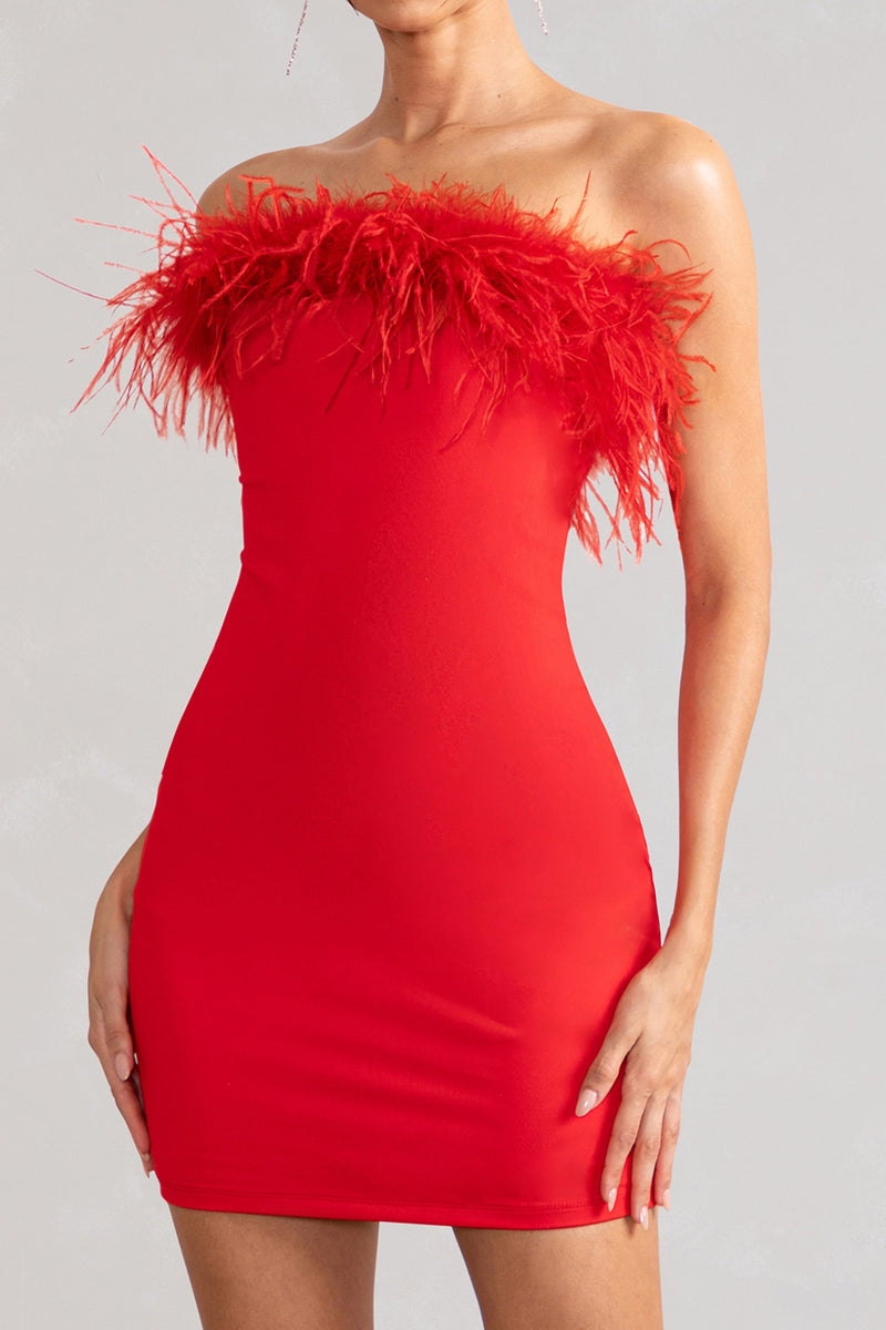 Red bodycon best sale dress canada