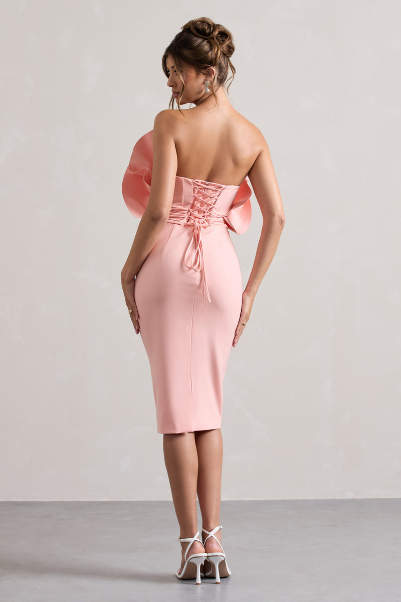 パーティードレス Strapless Bottom Ruffle Cotton Gown WB_CC_CL134919117-
