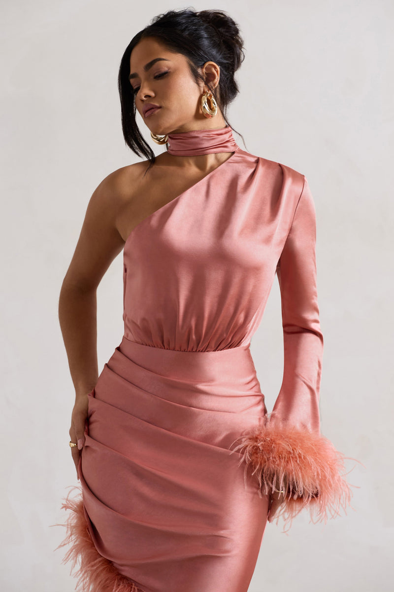 Cora satin dress shop