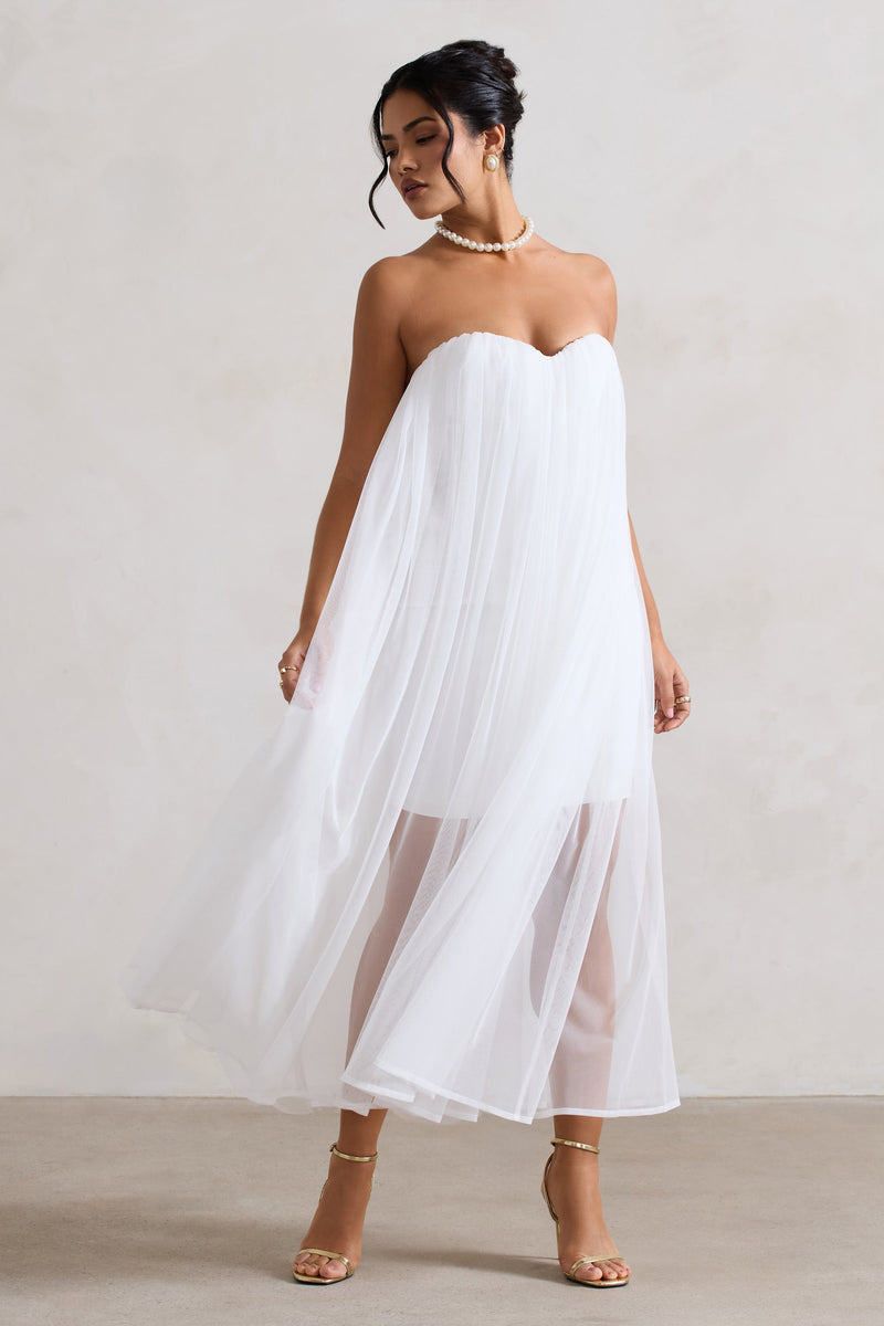 【NOTREemor 】tulle mini dress/ ivory NOTREemor 】tulle mini dress/ ivory