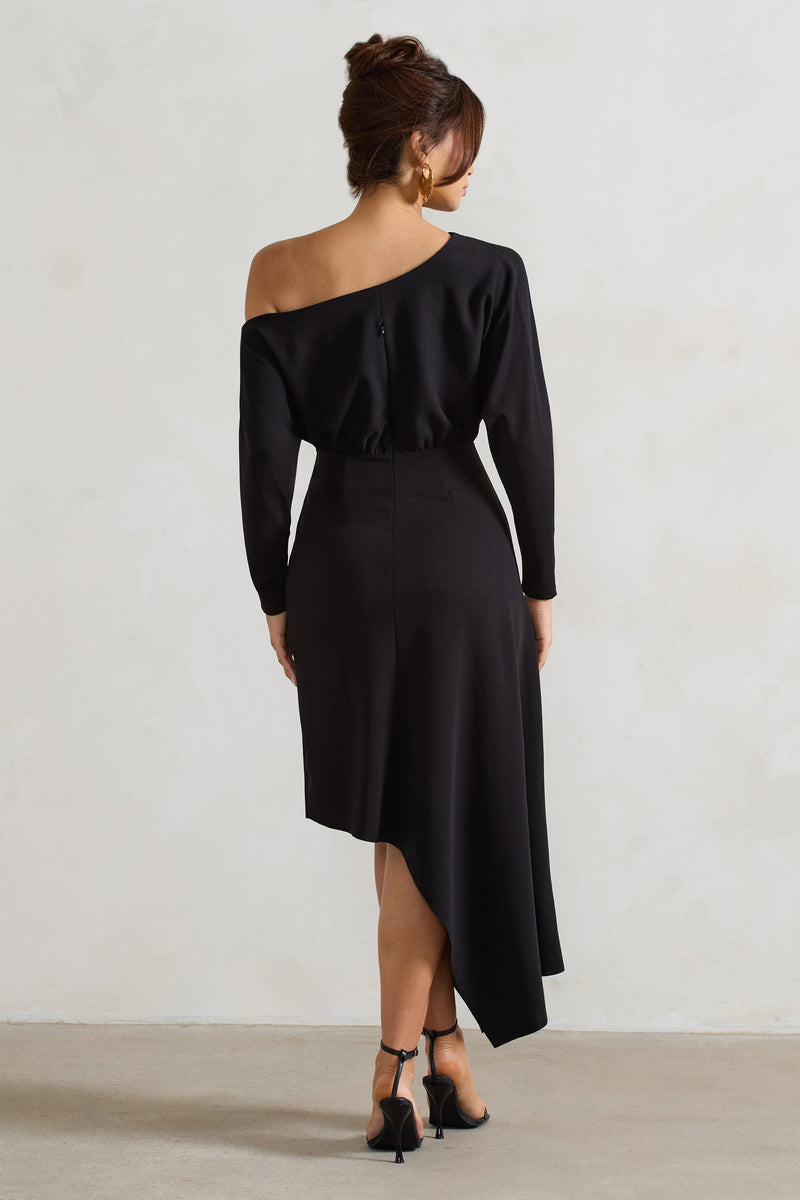 美品muse by rimo Allie オールインワン black long WB_HR_CL134682002-