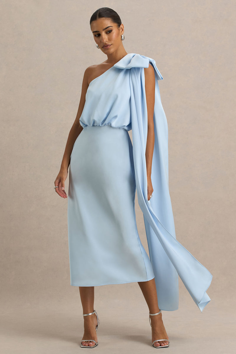 Baserange Decti Dress in Nelson Blue