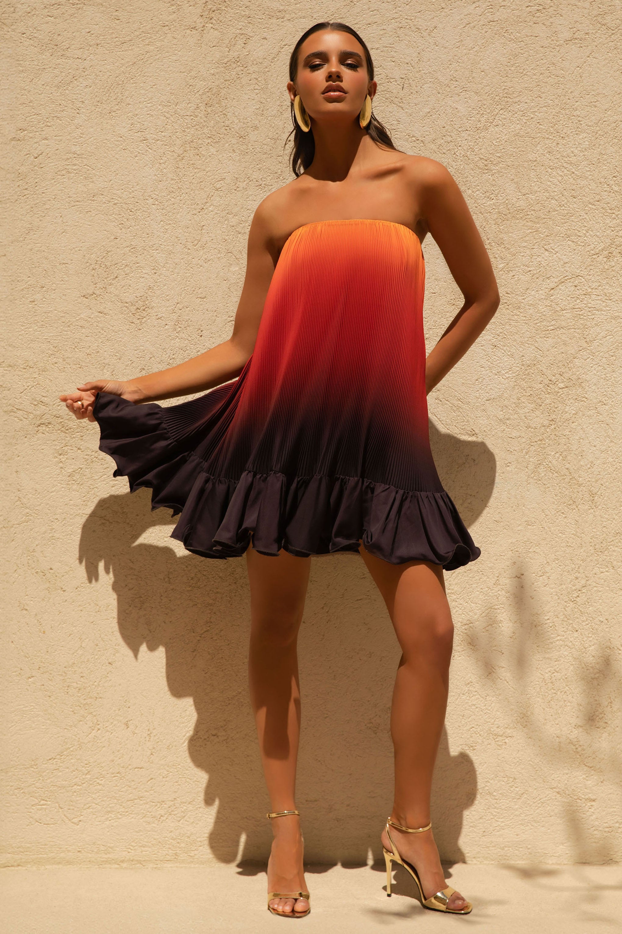 wine red casual dress Ruched A-Line Slip Midi 106cm/41.73” swatch:bleu-scolaire-white-stripe Color:HOT PINK/BLACK Beaded Evening Dresses for