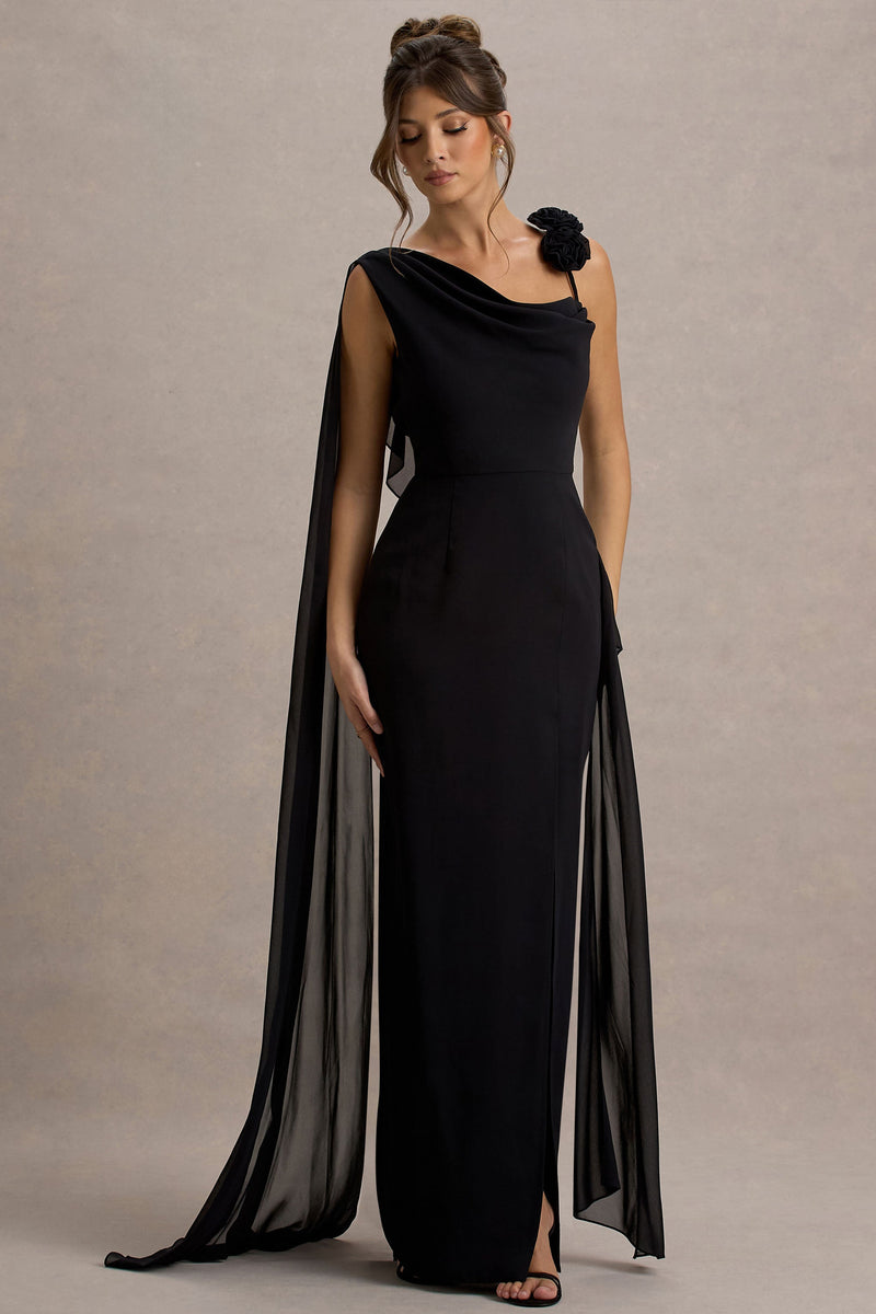 スーツ・フォーマル・ドレス Maison celon off shoulder drape dress off shoulder drape dress – célon