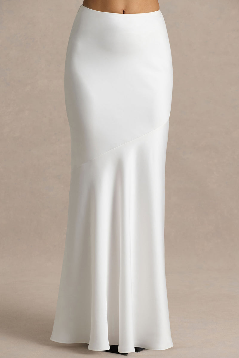 Lia Satin Short - Cream main image 0