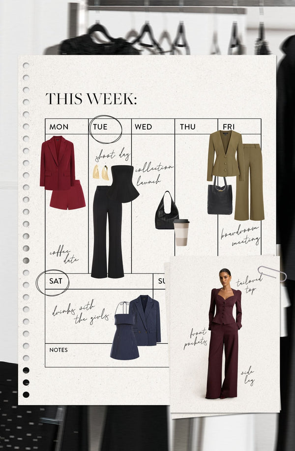 The Five Outfits You Need for the Workweek