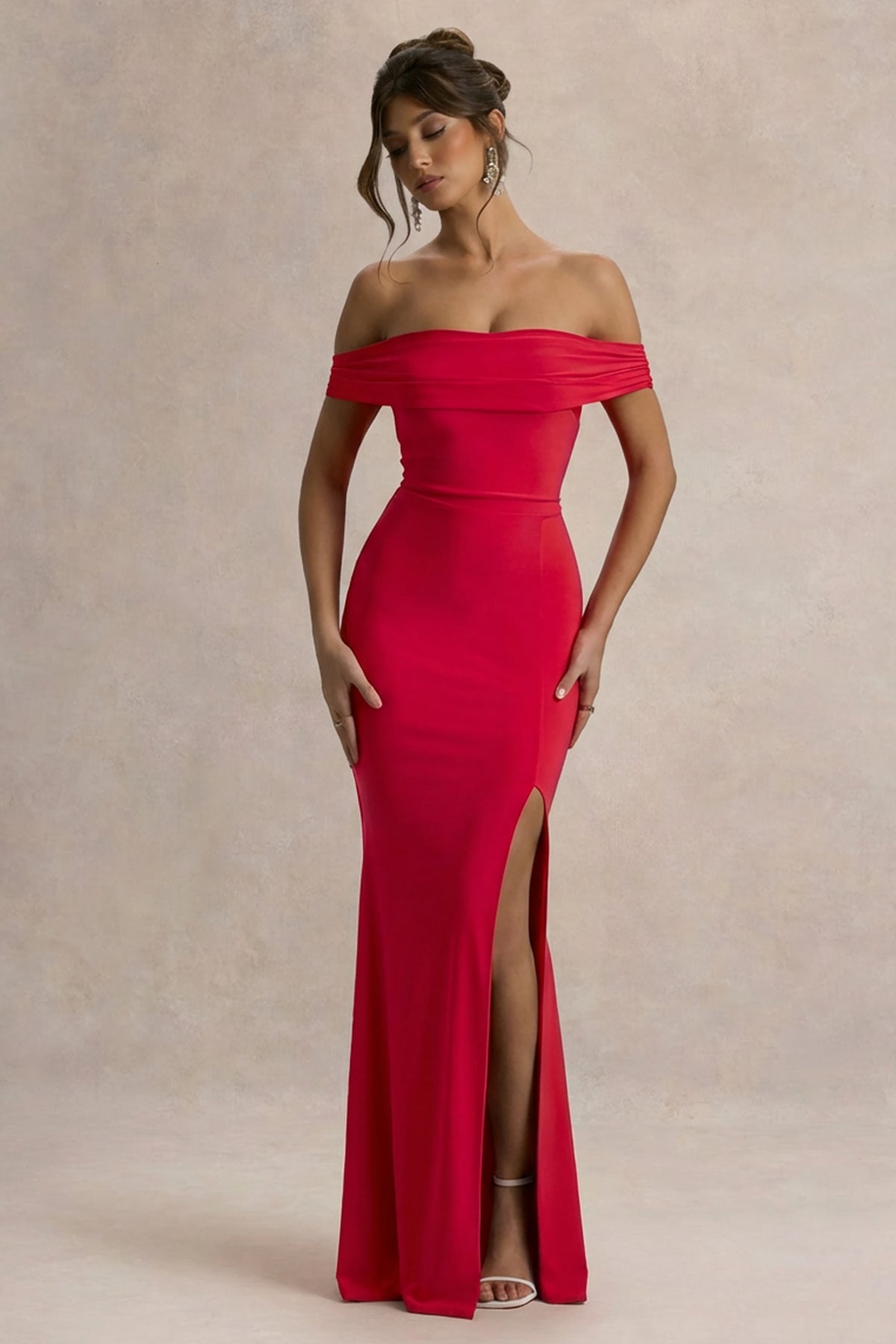 Red Bardot Bardot Maxi Prom Dress Yve Halter Dress In Fire Red Bardot Red Bardot Bardot Maxi Prom Dress Yve Halter Dress In Fire Red Bardot