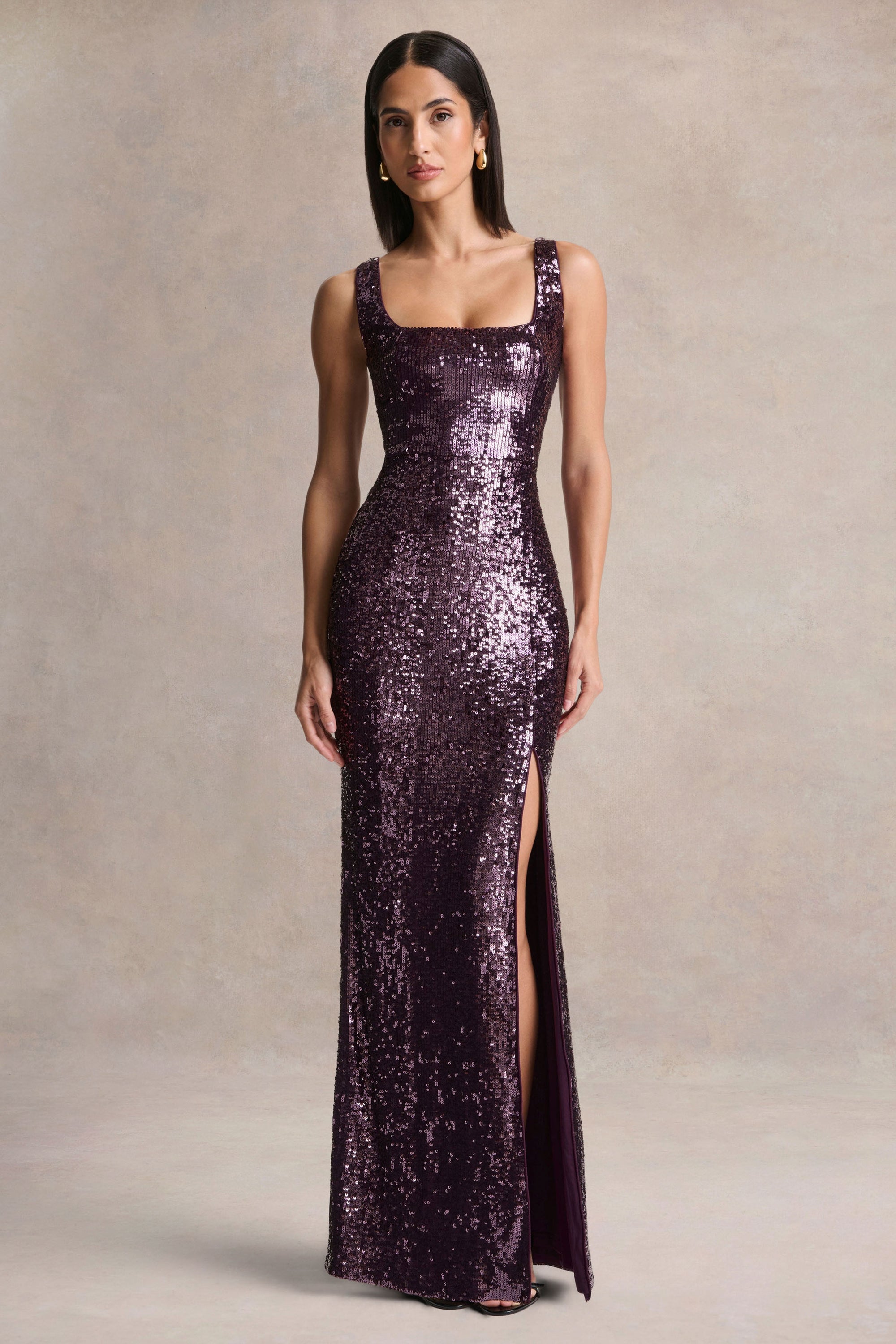 hard rock philly purple dress South Of France Maxi Dress | Lilac A sparkly sequin print makes this one LET'S GOOOO hosting the