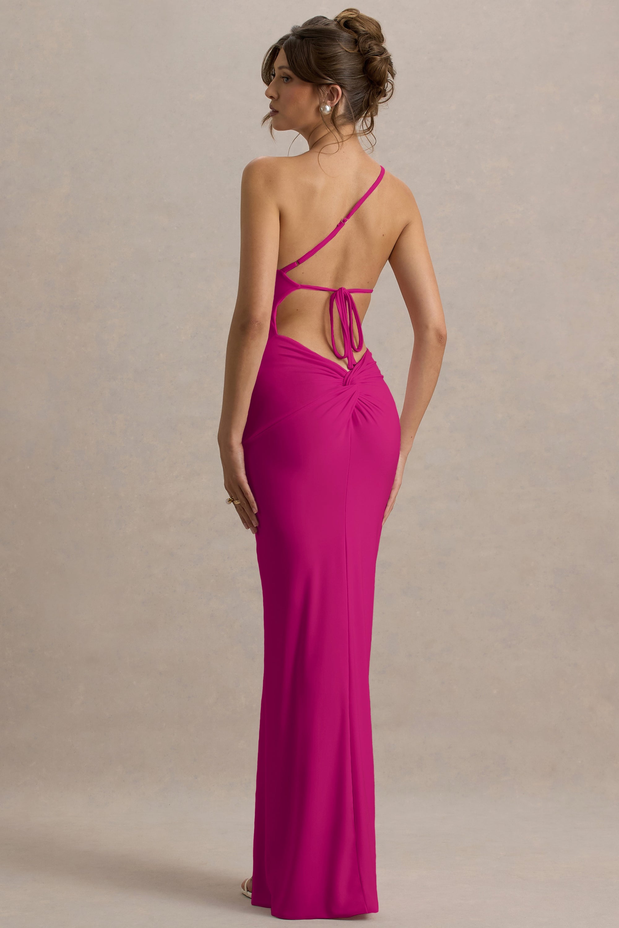 pink open shoulder dress ruffle off shoulder pleated hem lantern sleeve pleated pink dress