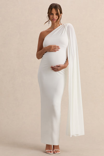 white dress simple Formal Dress: 70036. Short, V-neck, Straight, V Shaped Back | Alyce Paris