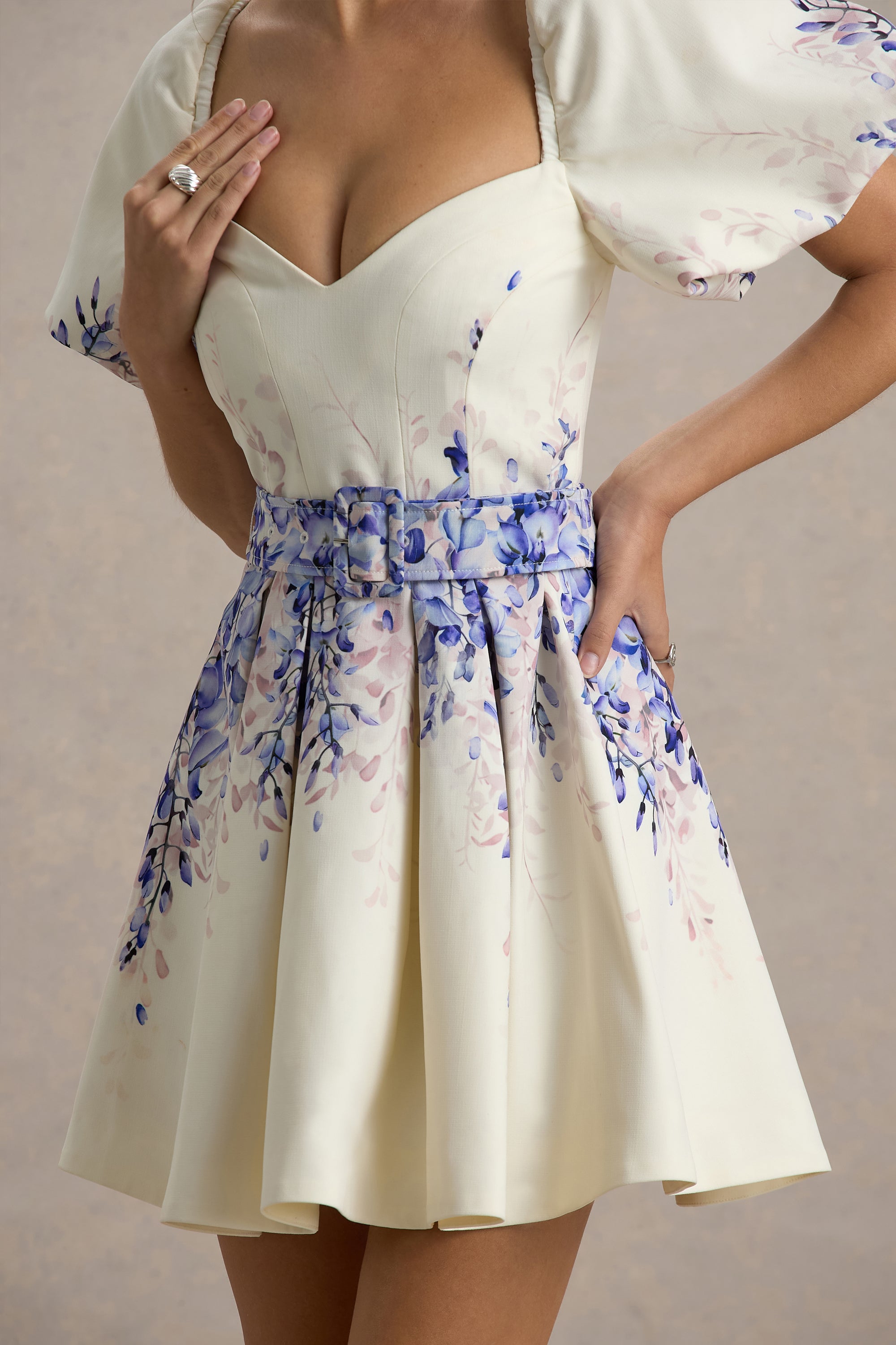 wisteria cocktail dress Wisteria Chiffon Empire Open Back Long Chic Bridesmaid Prom Dress