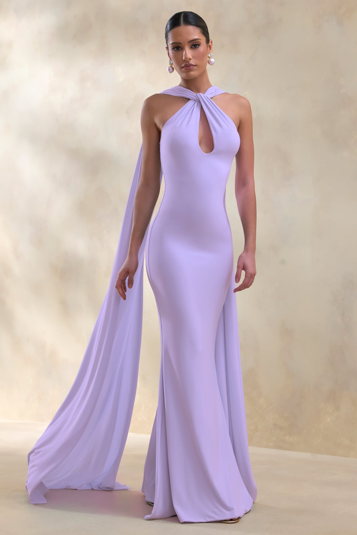 fitted lace wedding dress Melodie Halter Knit Maxi Dress / Purple | Meshki fitted lace wedding dress Melodie Halter Knit Maxi Dress / Purple | Meshki