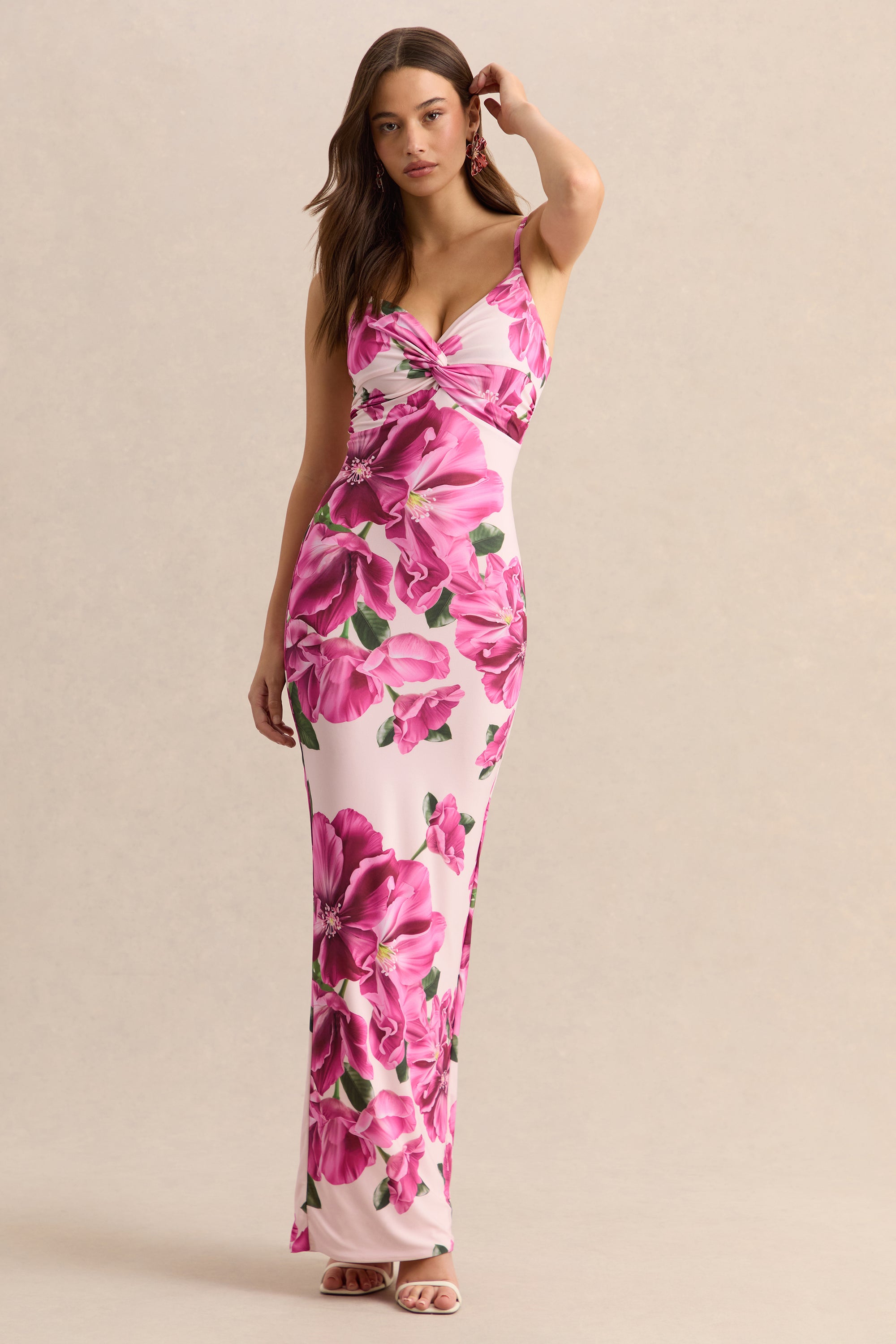 floral printed maxi dress Josie Floral Maxi Dress