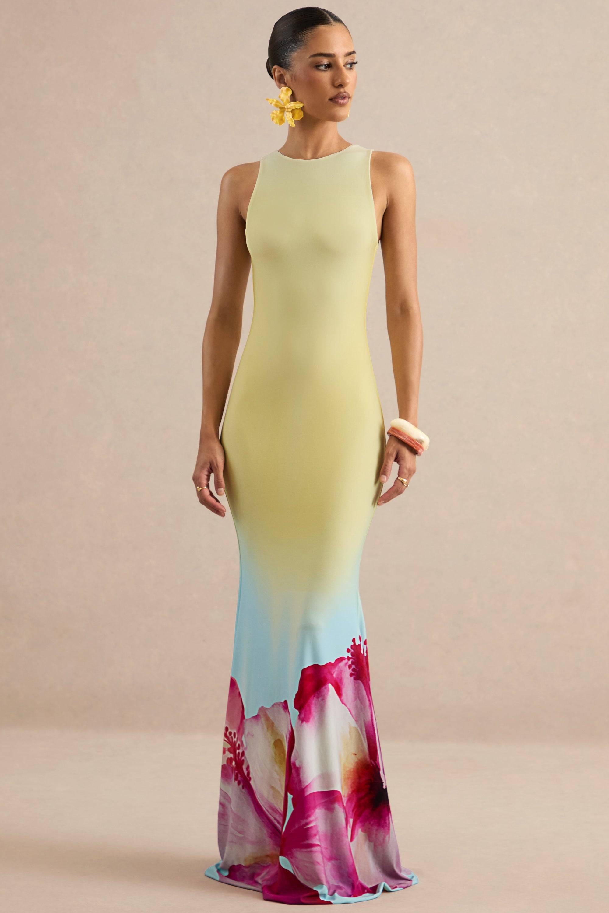 marlo maxi dress RAELYNN STRIPE MAXI DRESS 5/6 / YELLOW
