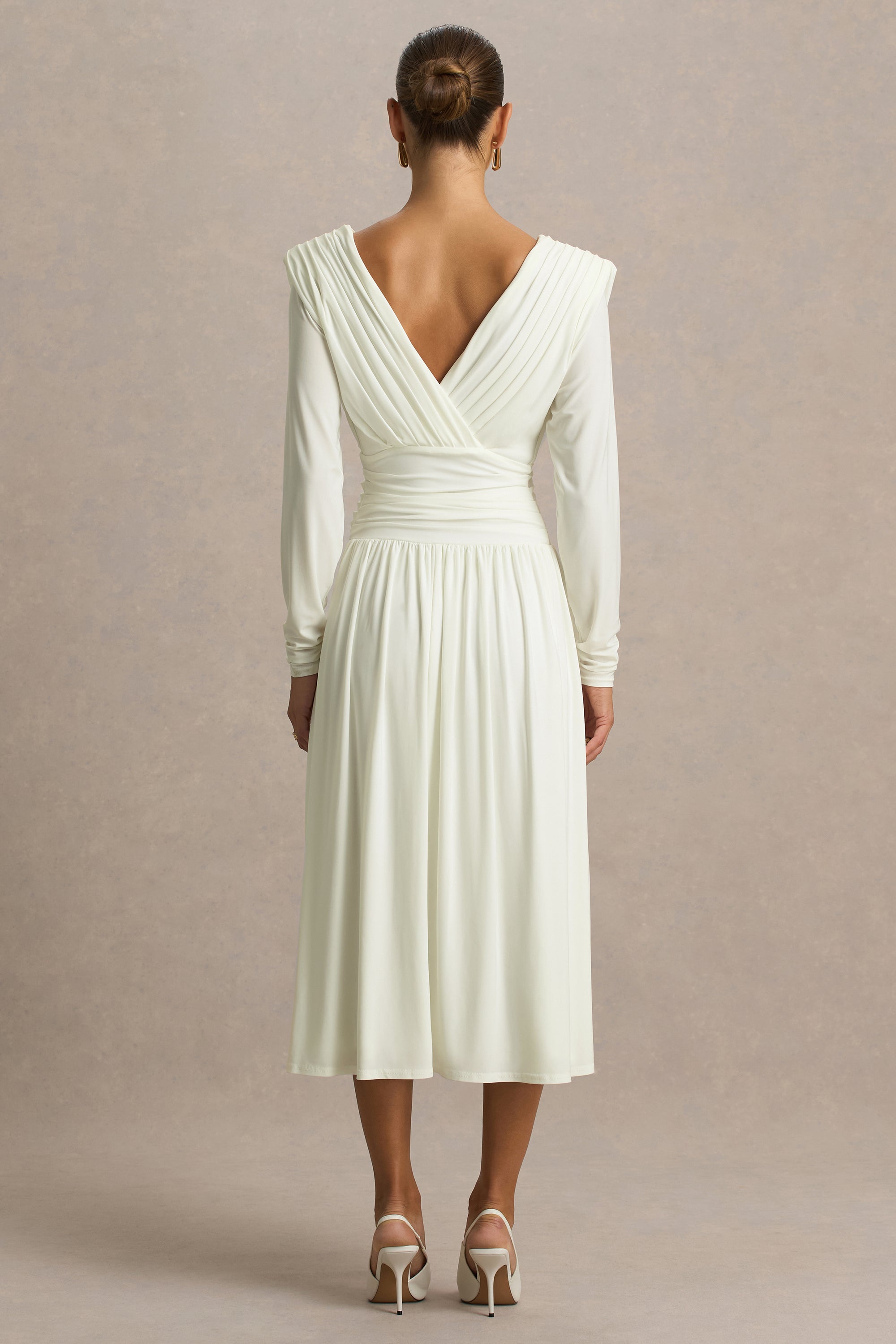 alexis white dress lightweight feel Myla Knit Halter Dress in