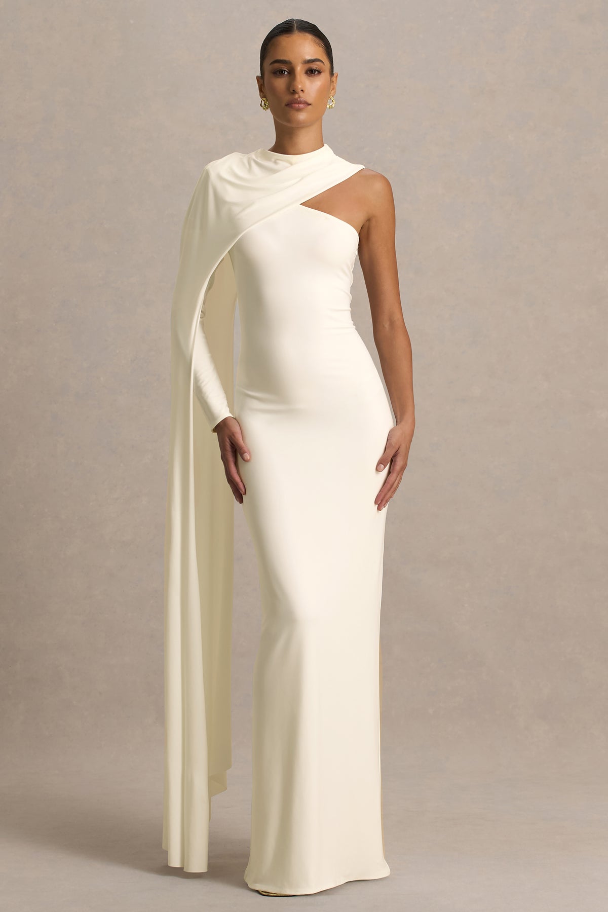 HR_CL136848028---Dawn-Cream-Asymmetric-Neck-Maxi-Dress-With-One-Long-Sleeve-And-Cape05.jpg