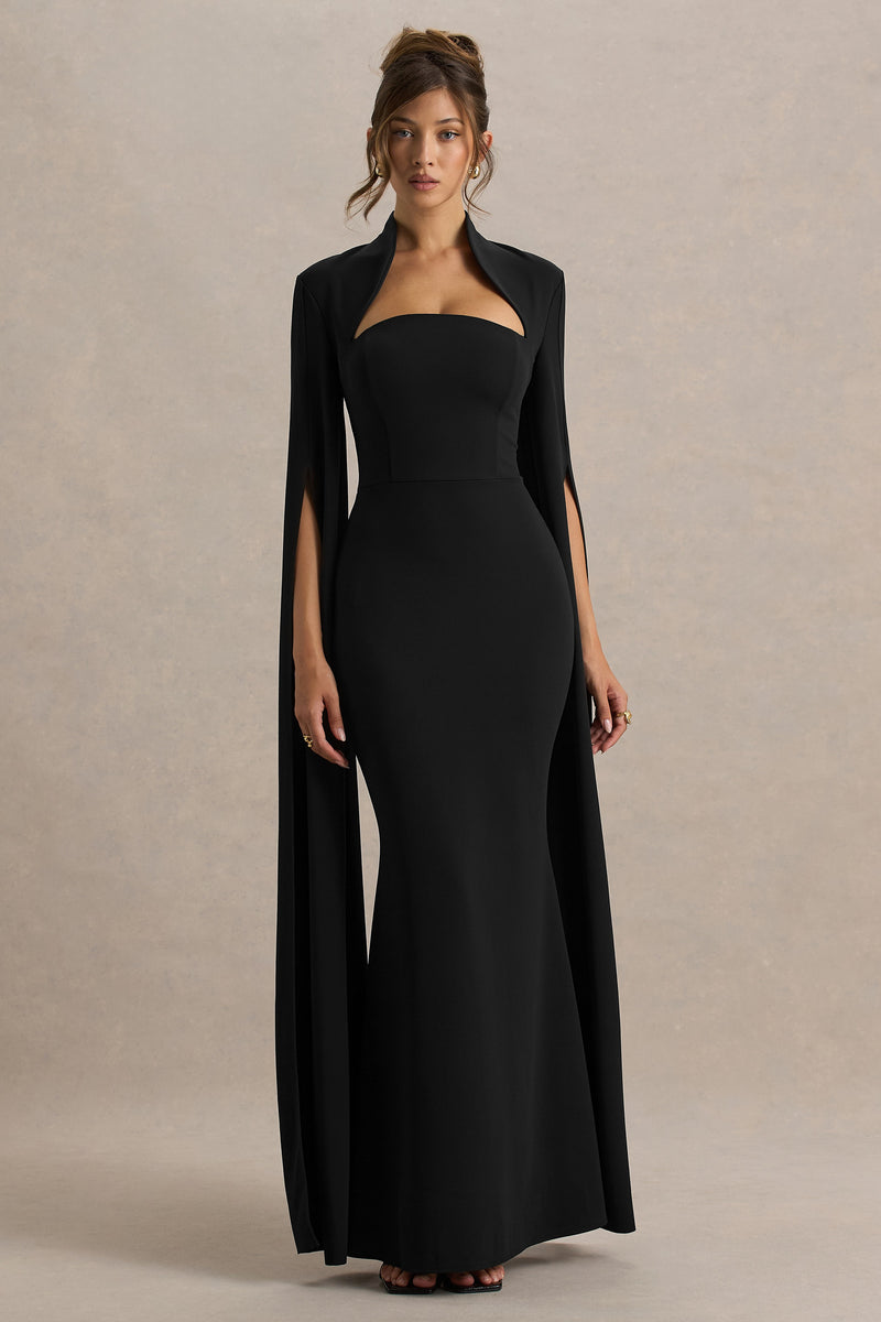 HR_CL136944002 - Esme Black Square-Neck Maxi Dress With Cape Sleeves02.jpg