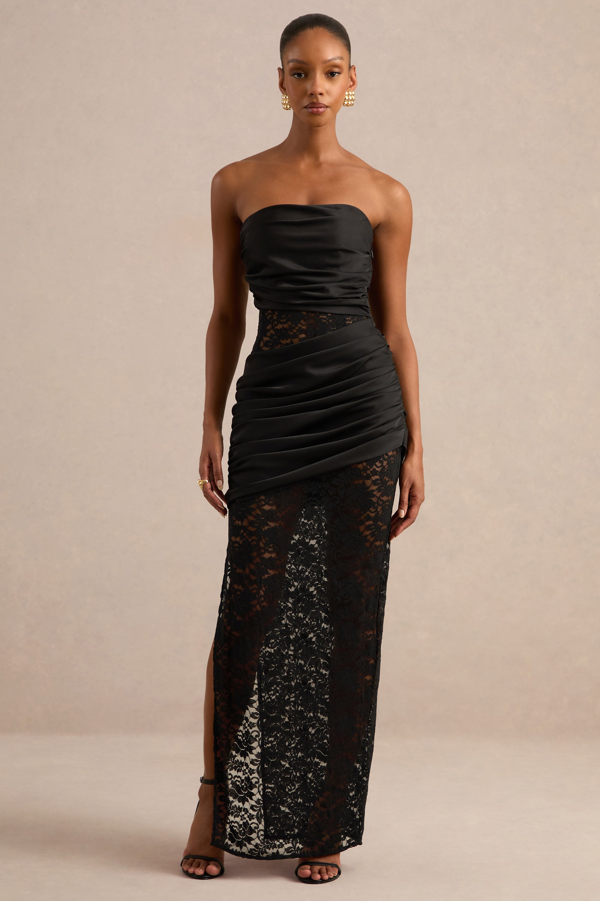 ECM_HR_CL136982002 - Dulcie _ Black Lace And Satin Bandeau Midaxi Dress With Wrap-Details 3.jpg