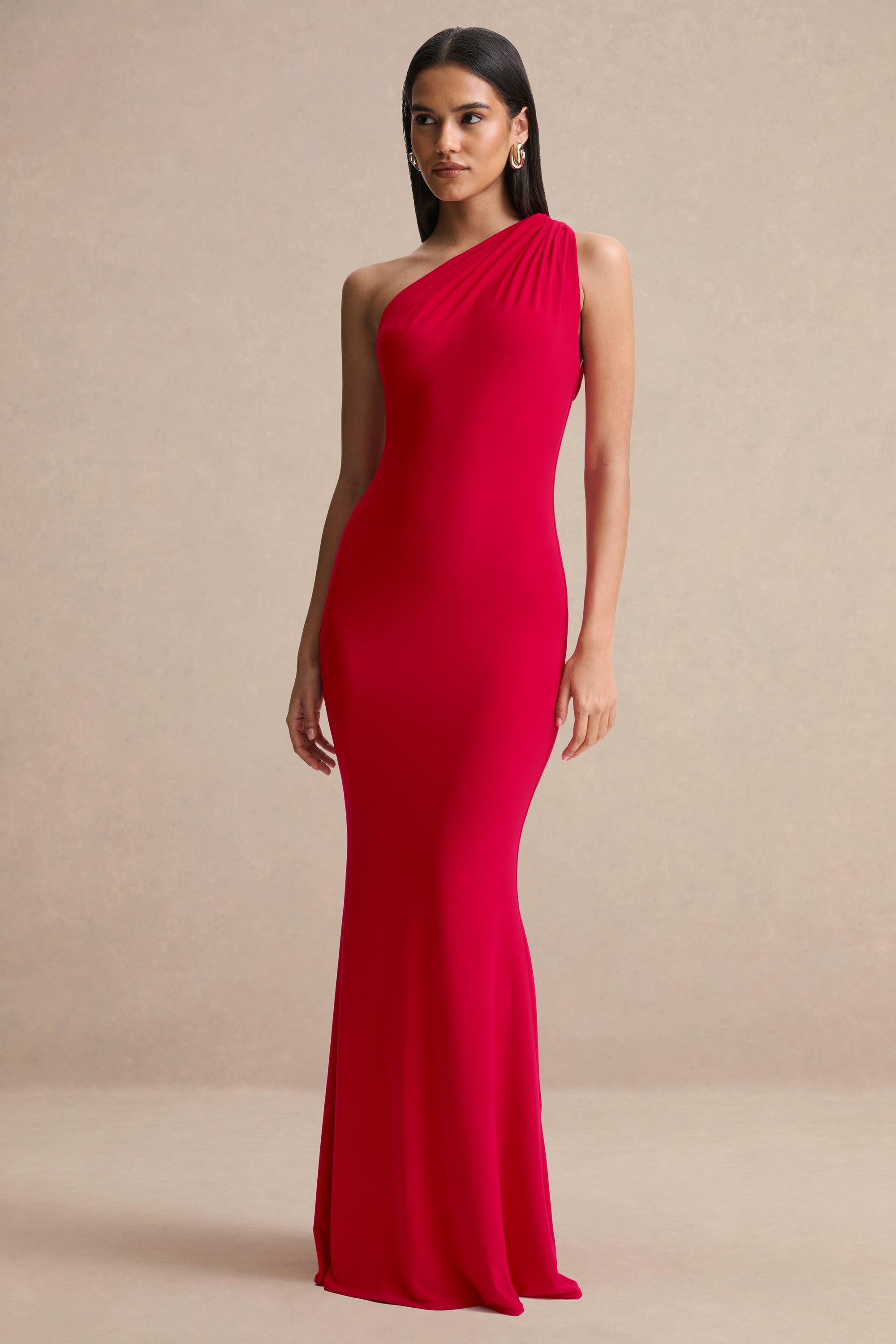 HR_CL137022004 - Ottilie _ Red Asymmetric-Neck Maxi Dress 02.jpg