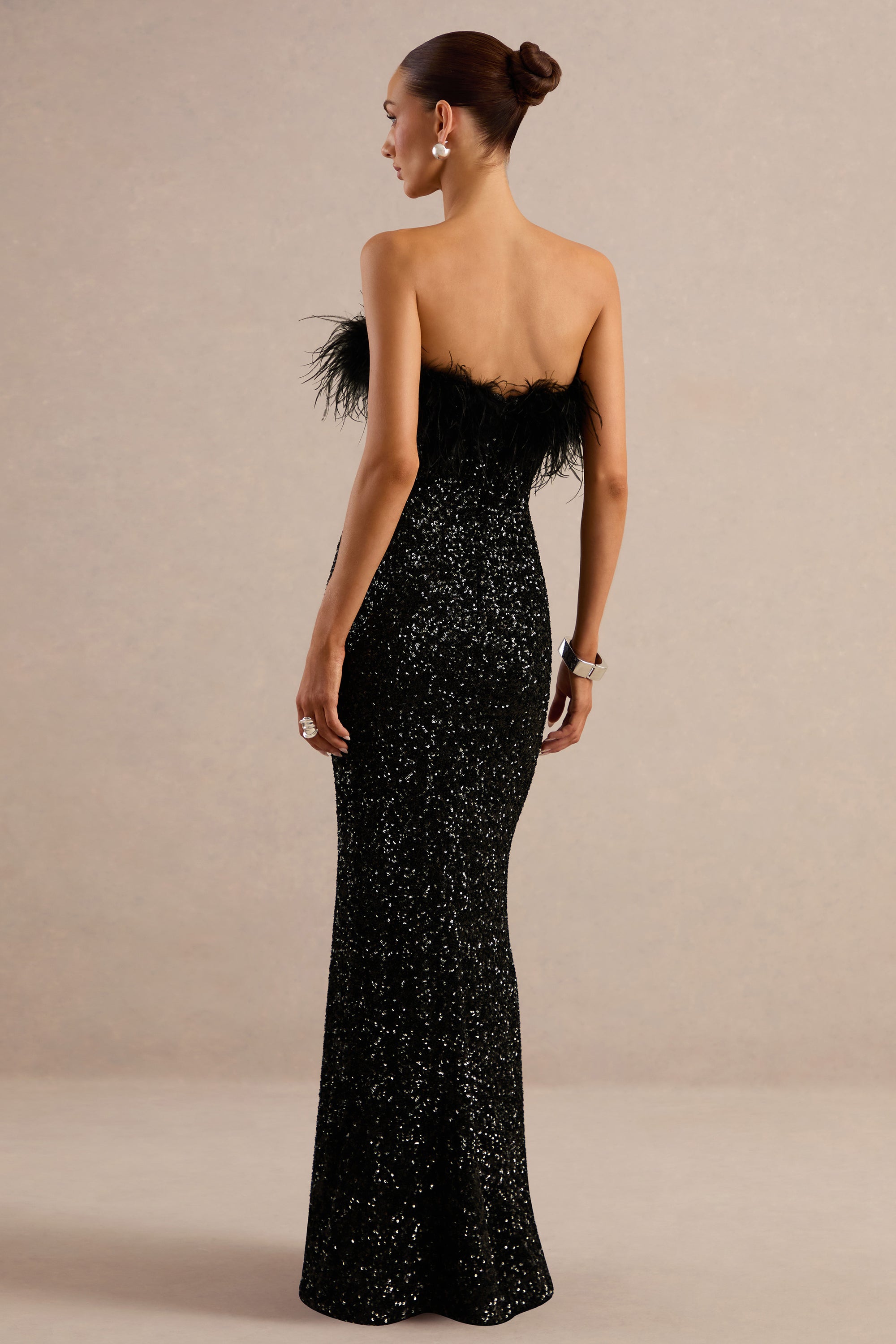 ECM_HR_CL137047002 - Daze _ Black Sequin Bandeau Maxi Dress With Feather-Trim 5.jpg