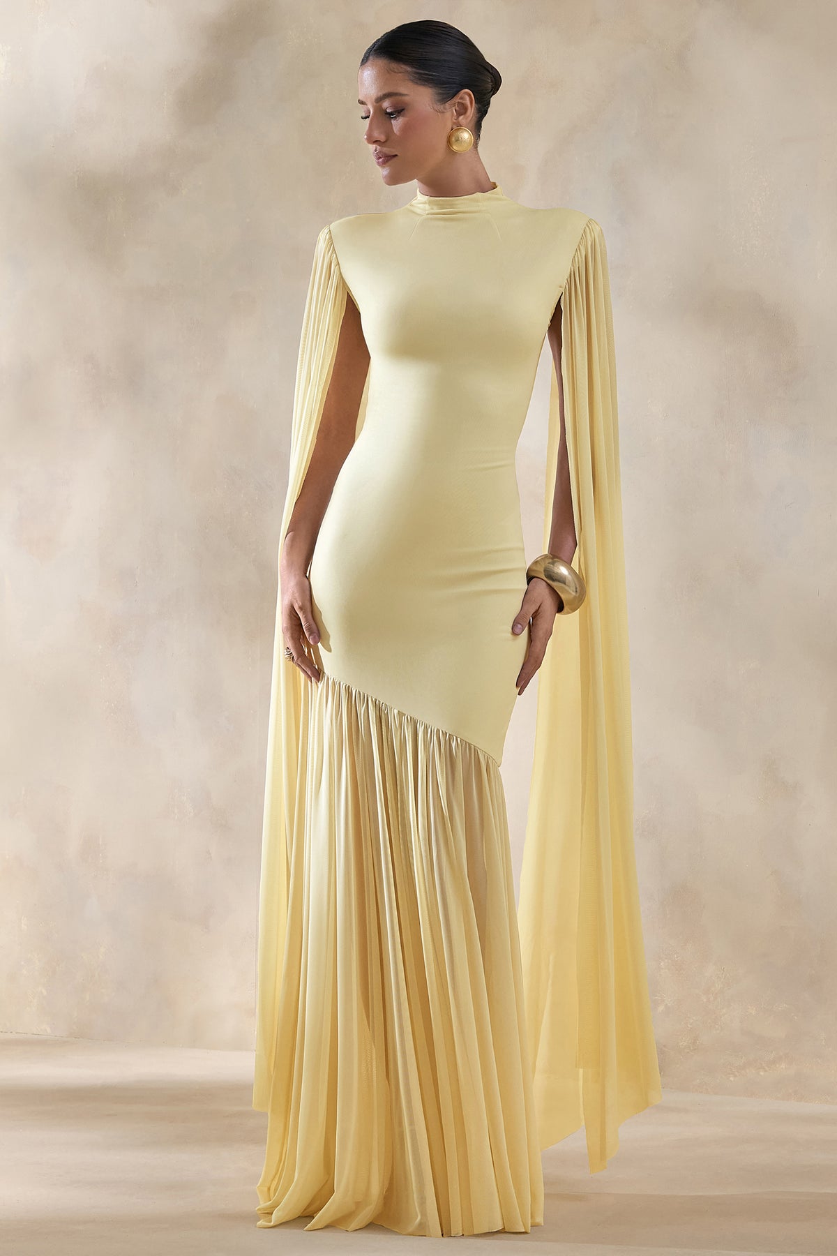 ECM_HR_CL137213121---Chantelle-_-Lemon-High-Neck-Maxi-Dress-With-Drop-Waist-And-Cape-Sleeves1.jpg