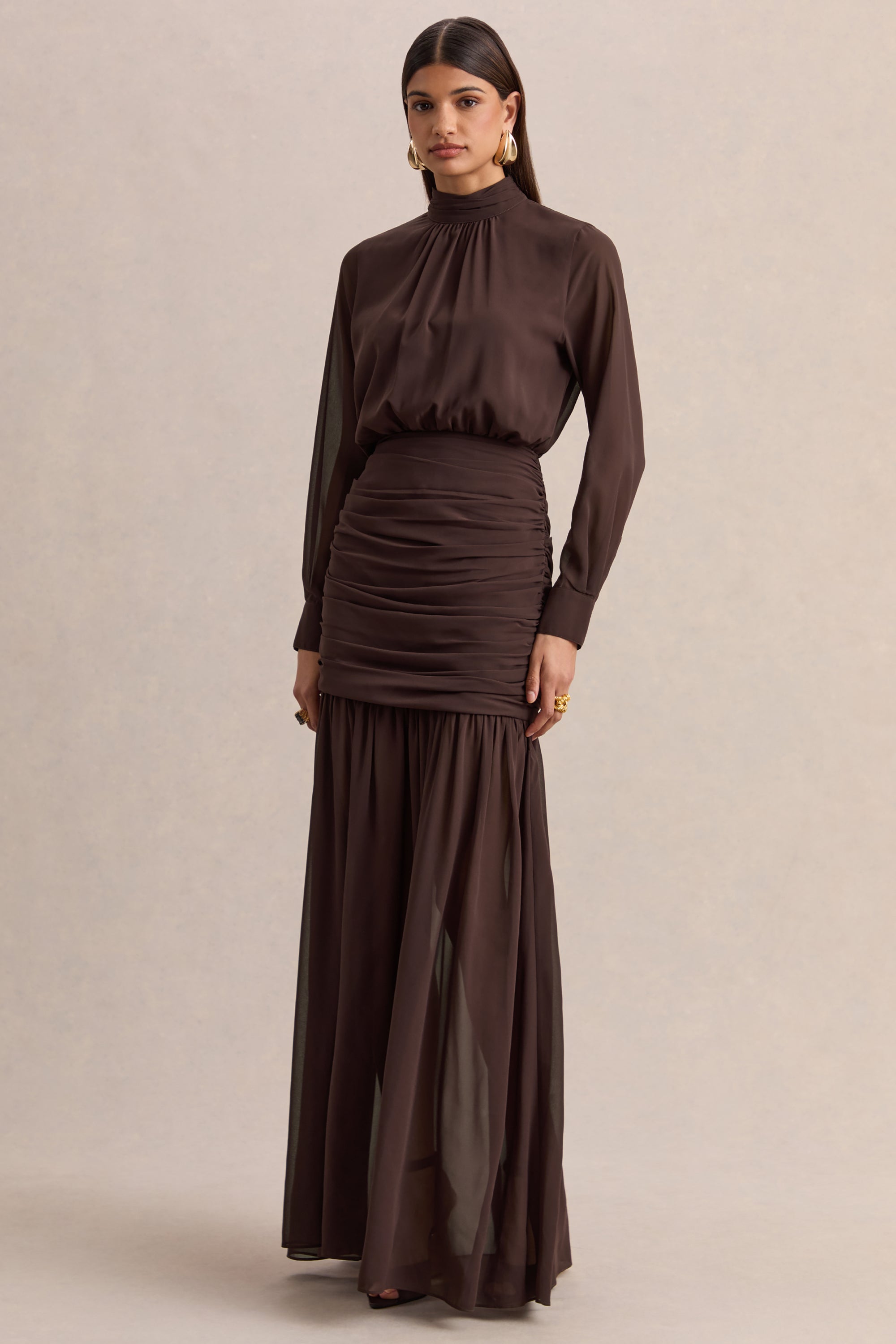 sheer skirt maxi dress boohoo Women's Lace Scoop Neck Sheer Skirt Maxi Dress