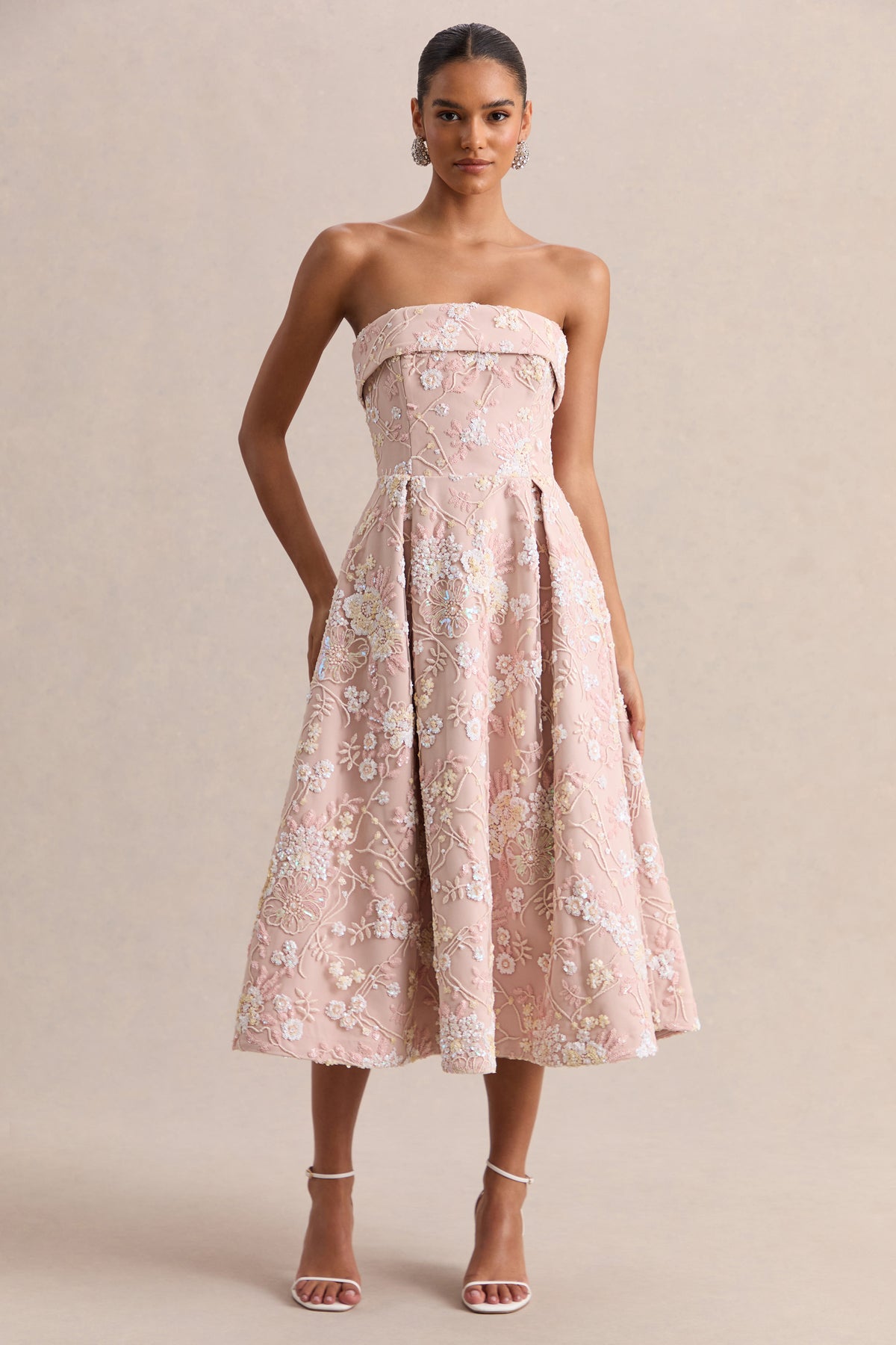 midi dress skater Amaris