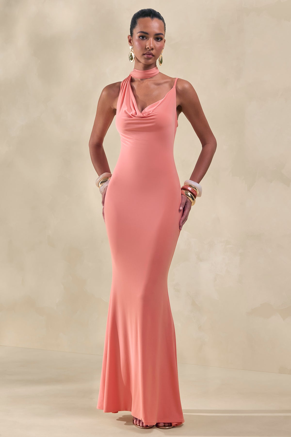 conway formal dress shops Designer Long Dress For Women | High Low Ruffle Dress main image 0