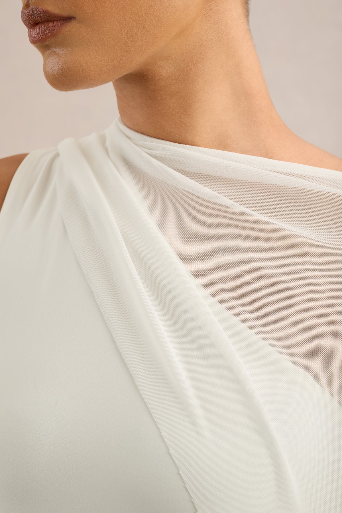 ECM_HR_CL137449110 - Mirelle _ White High-Neck Maxi Dress With Cape-Sleeve4.jpg