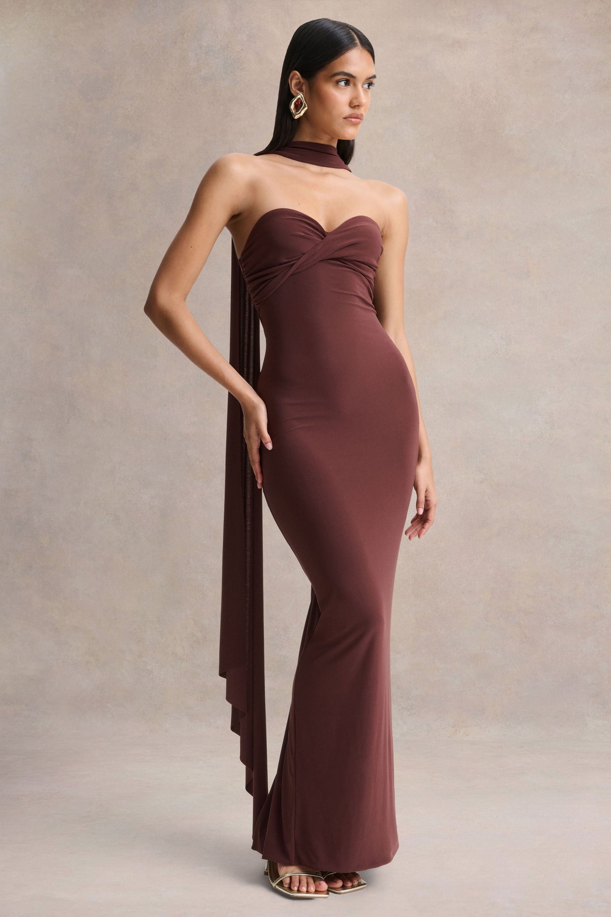 BGR_HR_CL137483021 - Sheila - Dark Brown Bandeau Maxi Dress With Scarf Detail_032.jpg