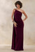 ECM_HR_CL137550102 - Bettine | Burgundy Asymmetric-Neck Maxi Dress With Cape-Sleeve 0.jpg