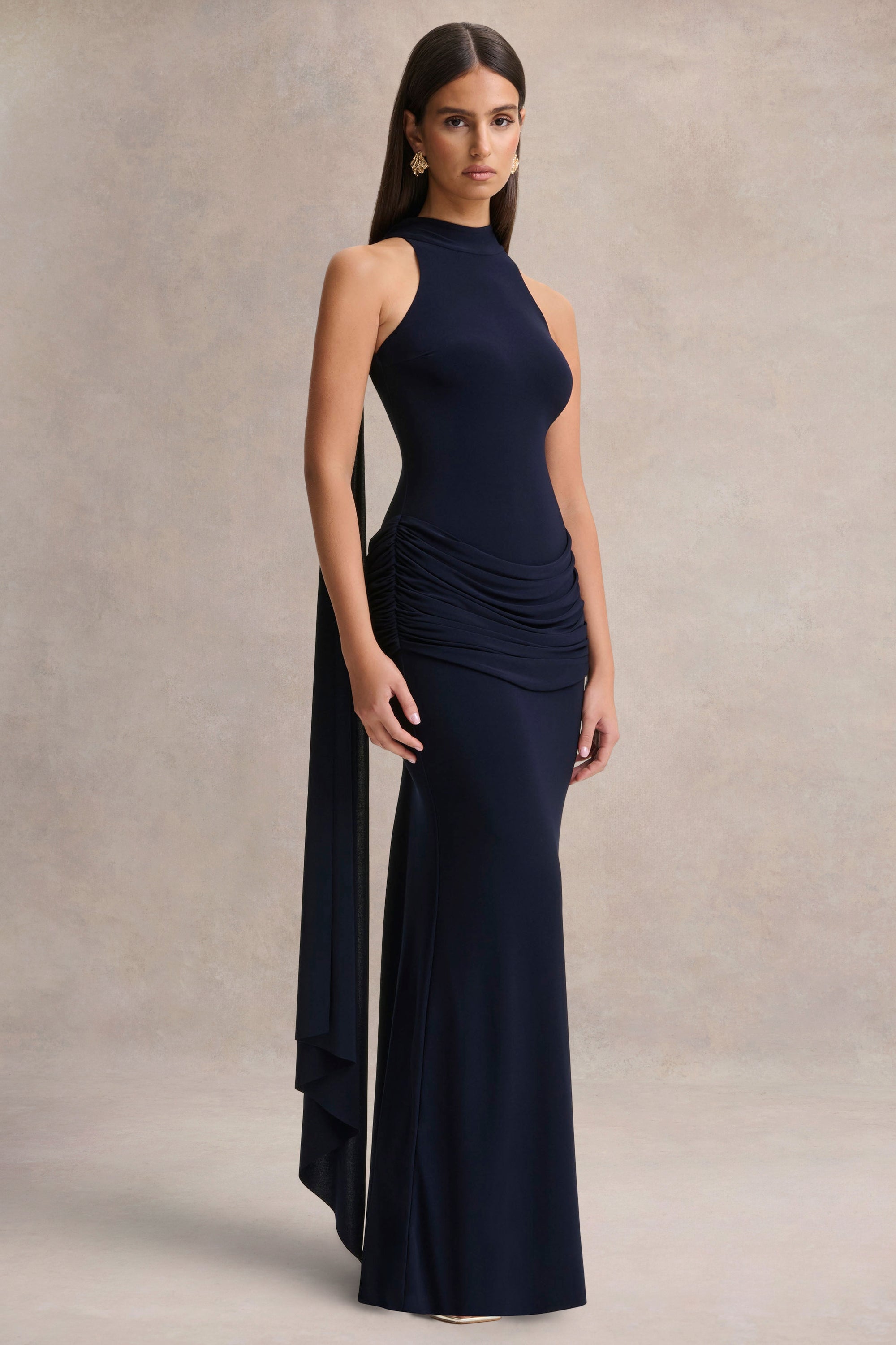 heavenly hues navy blue maxi dress Lulus Heavenly Hues Navy Blue Maxi Dress