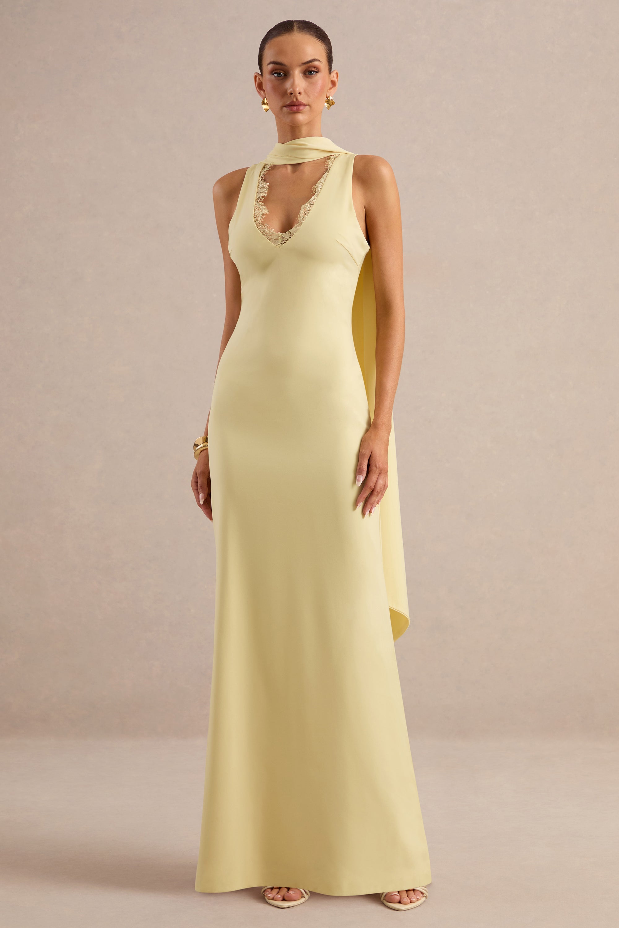 ECM_HR_CL137583121 - True Icon | Lemon Satin High-Neck Maxi Slip Dress With Sash0.jpg