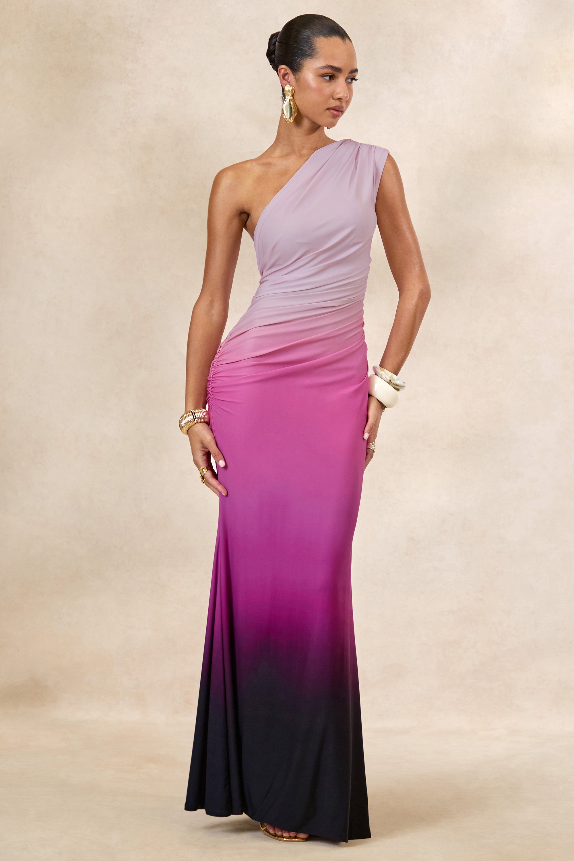 CL137588234 - Lauretta _ Pink Ombre Asymmetric Maxi Dress With Ruching2 2.jpg