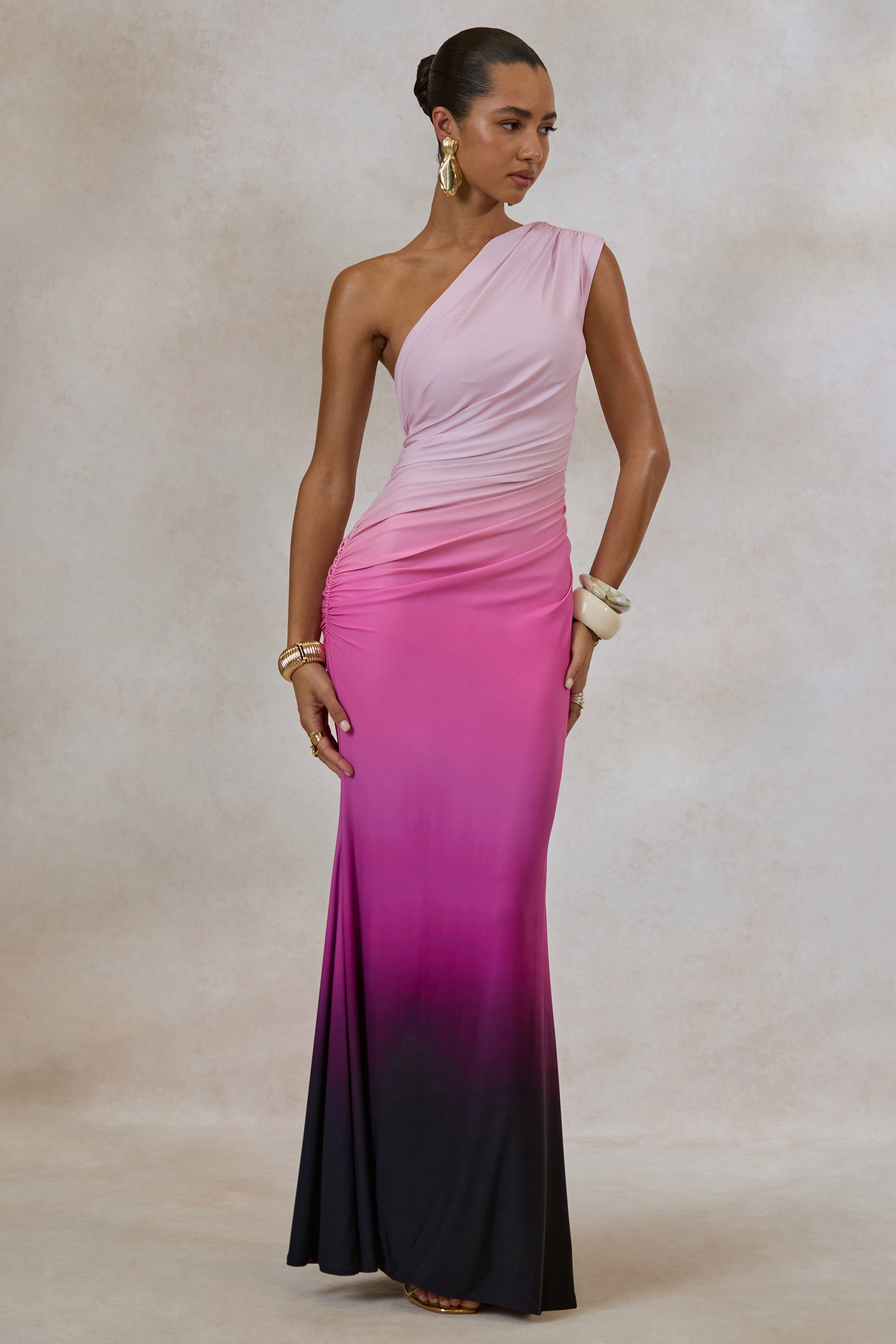 ECM_HR_CL137588234 - Lauretta _ Pink Ombre Asymmetric Maxi Dress With Ruching2.jpg