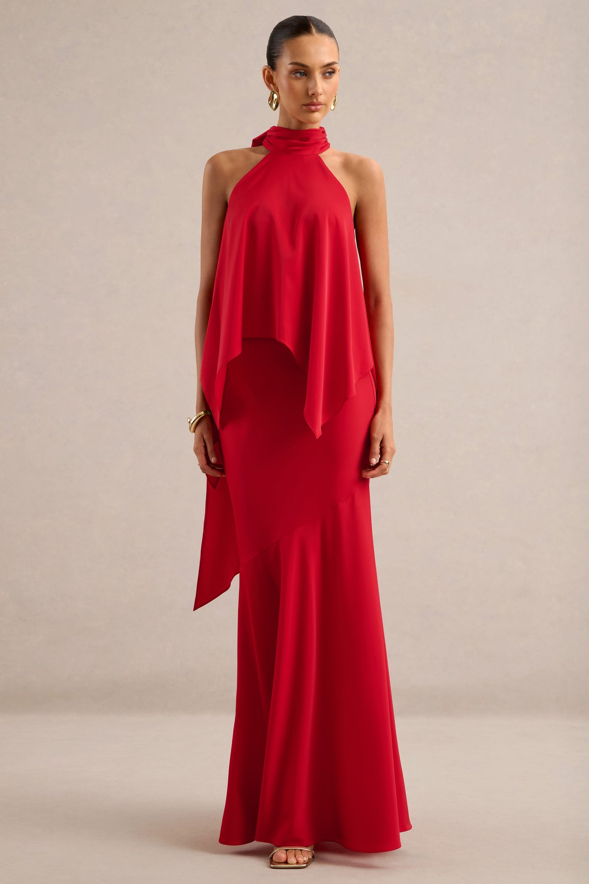 CL137649100 - Vayla _ Red Matte Satin Asymmetric Drop-Waist Maxi Skirt0.jpg