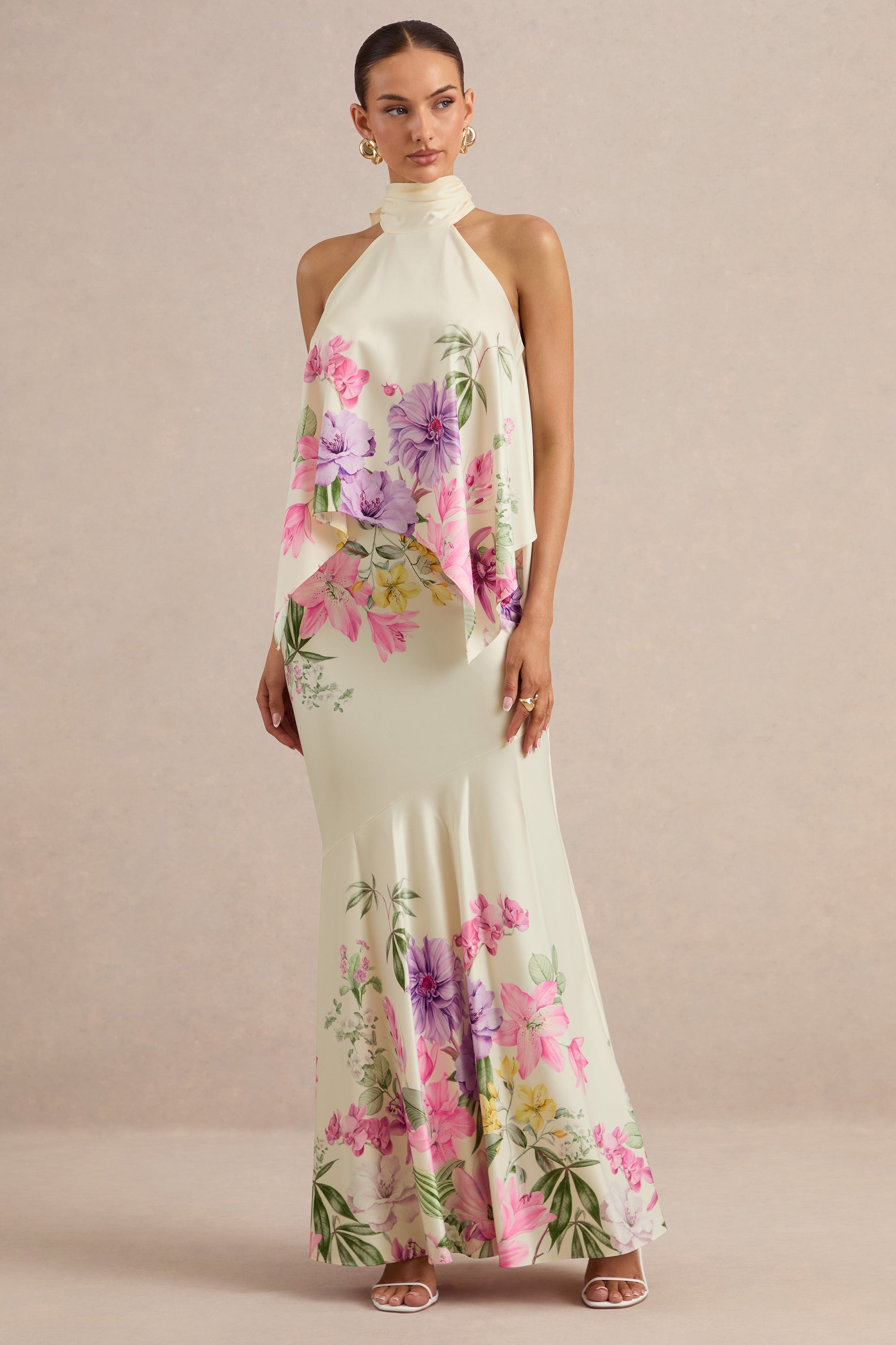 CL137649111 - Vayla _ Cream Floral Print Matte Satin Asymmetric Drop-Waist Maxi Skirt 9.jpg
