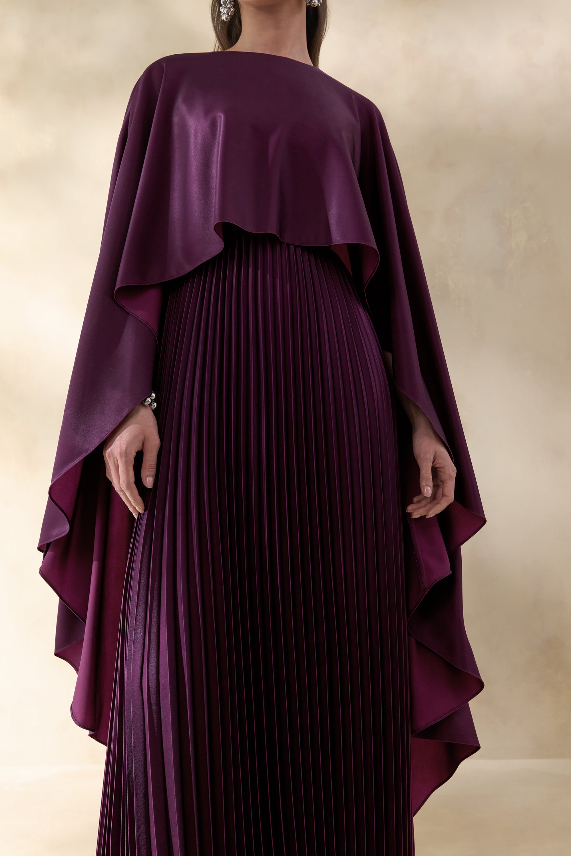 purple satin dress long sleeve Satin Dress Evening Dress Event Dress Long Satin Dress Floor Length Long Sleeve Dress Handmade Satin Dress Purple Dress Satin Wrap Dress