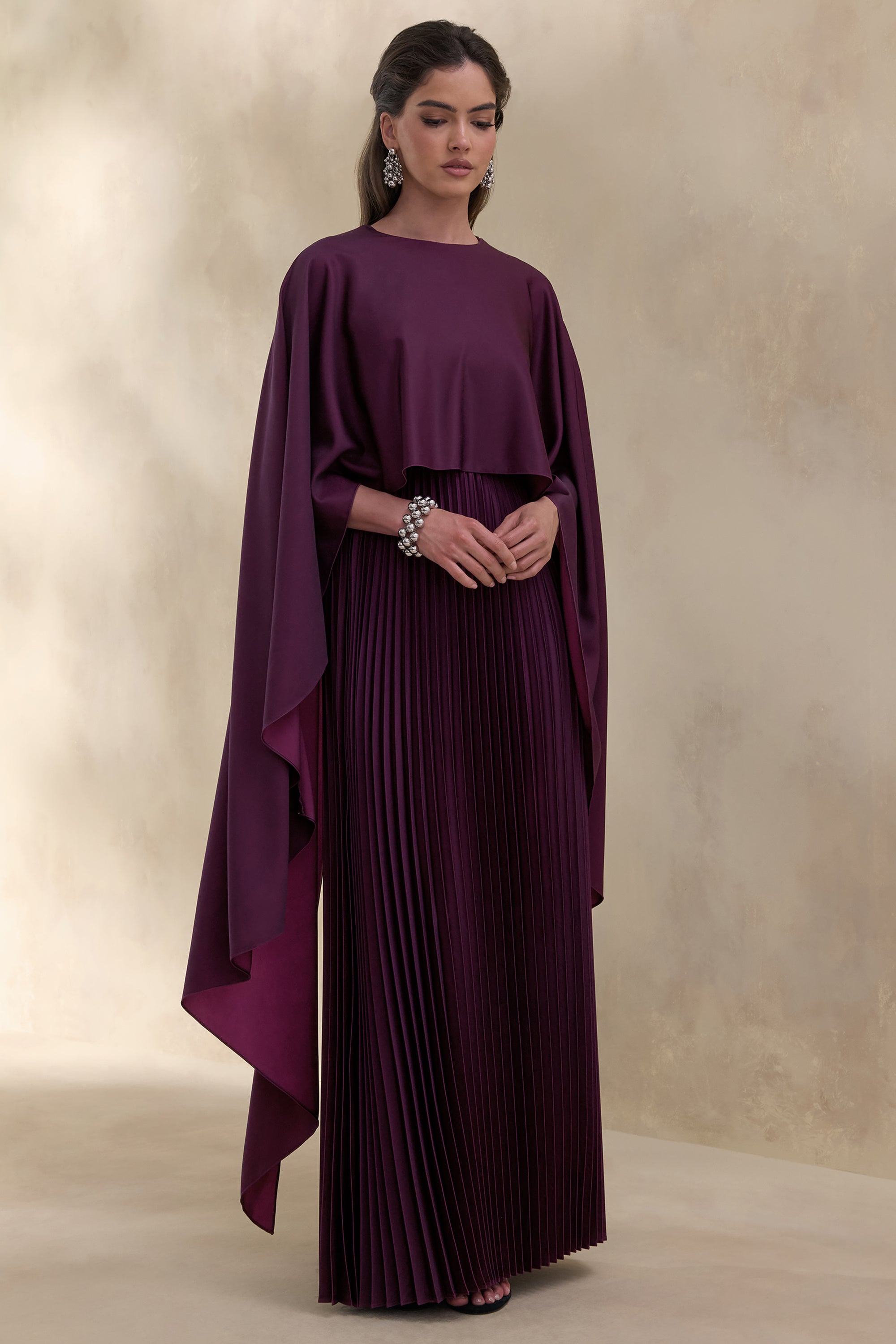 plum dresses Azazie Elle