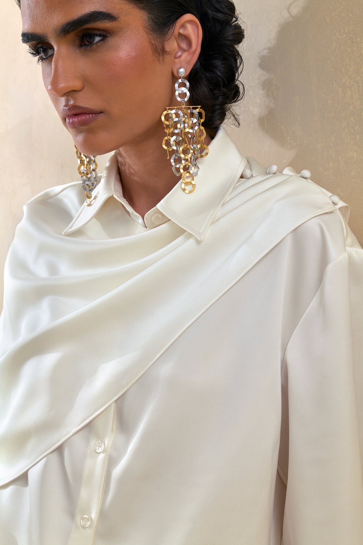ECM_HR_CL137667111 -  Serenza | Cream Satin Collared-Shirt With Cape-Detail + ECM_HR_CL138021111 -  Ilena | Cream Satin Wide-Leg Trouser 7.jpg