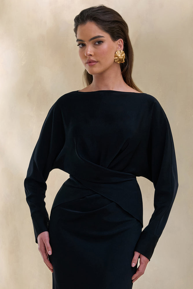 h&m satin dress long sleeve 30 New Arrivals at H&M That Are Going to Sell Out Immediately