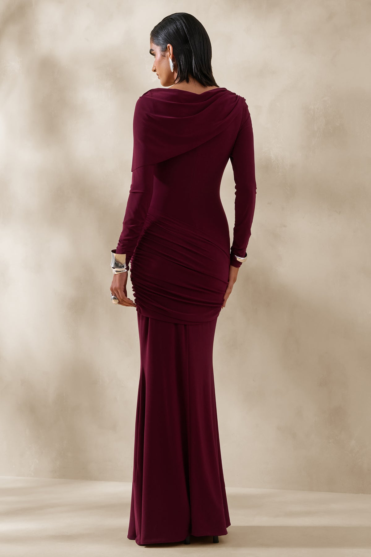 maxi dress for hourglass shape Hourglass Cut Out Maxi Dress
