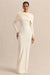 ECMH-HR-CL137698111 - Evessa - Cream High-Neck Maxi Dress With Gathered-Detailing 02.jpg