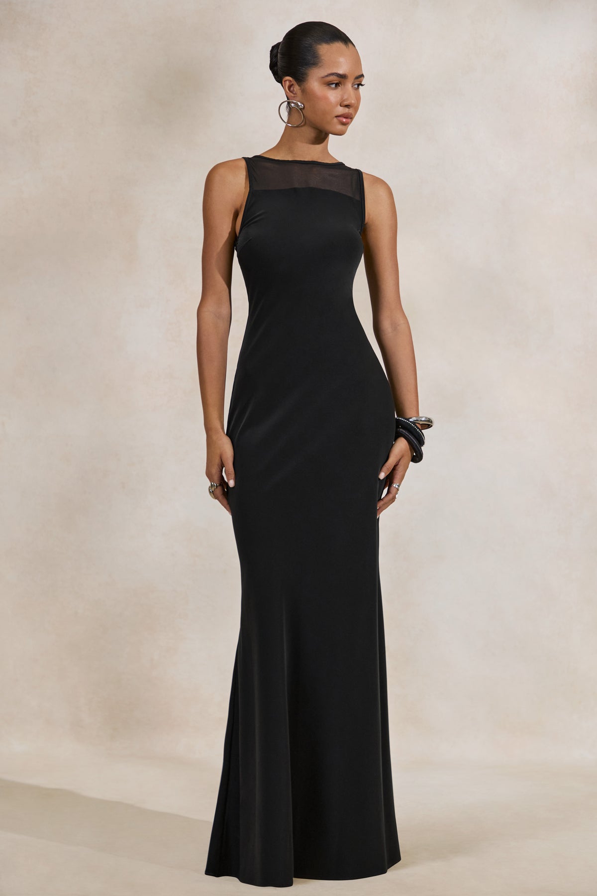 ECM_HR_CL137713001---Avessia-_-Black-Satin-Round-Neckline-Maxi-Dress-With-Sheer-Detailing-0.jpg