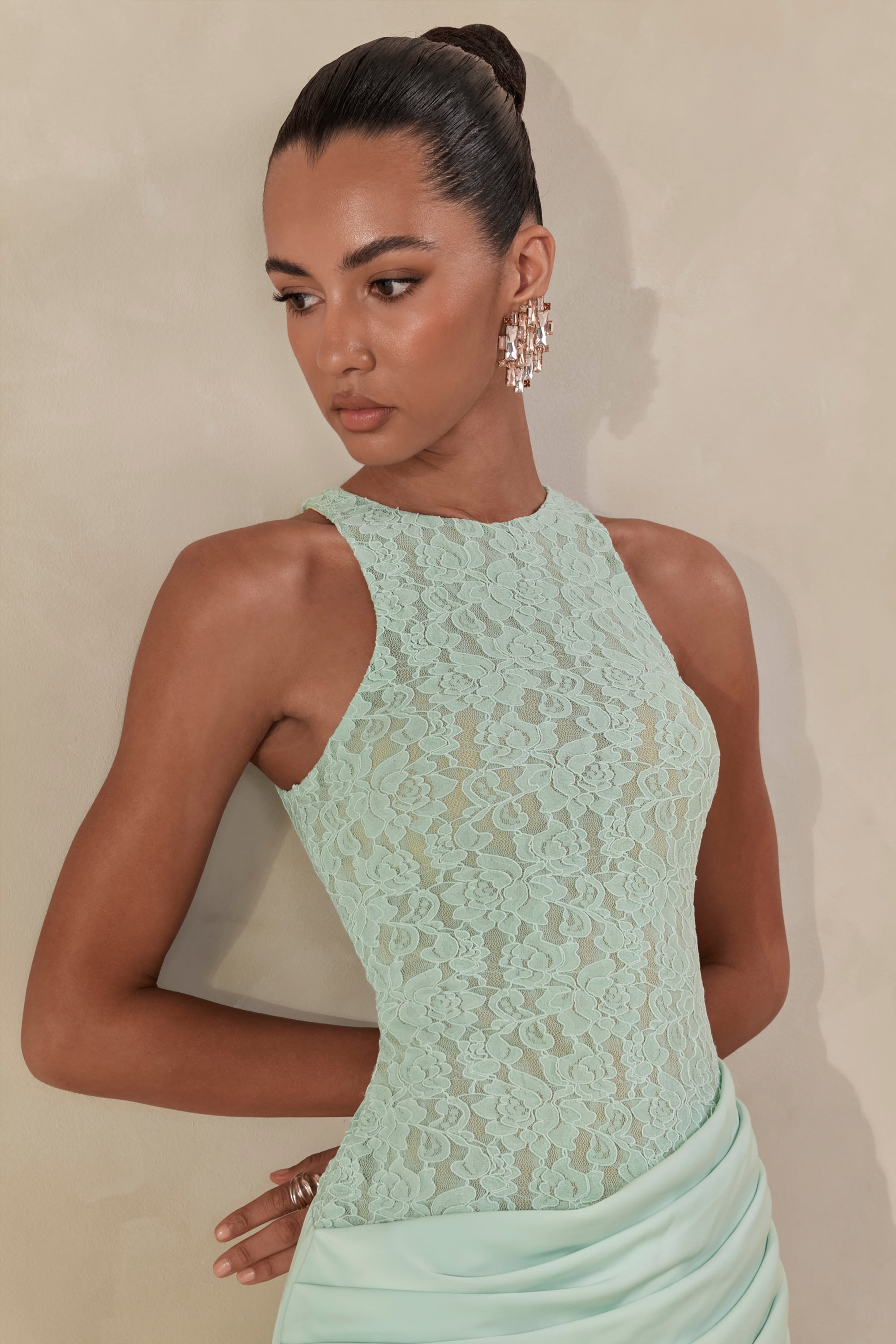 mint lace cocktail dress Cocktail Dress Next Teal Lace Dress Womens Lipsy Mint Green Petite Lace Hem Fit And Flare