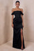 ECM_HR_CL137810001 - Celinea _ Black Satin Bardot-Neck Maxi Dress With Front-High Split 2_HERO (1).jpg